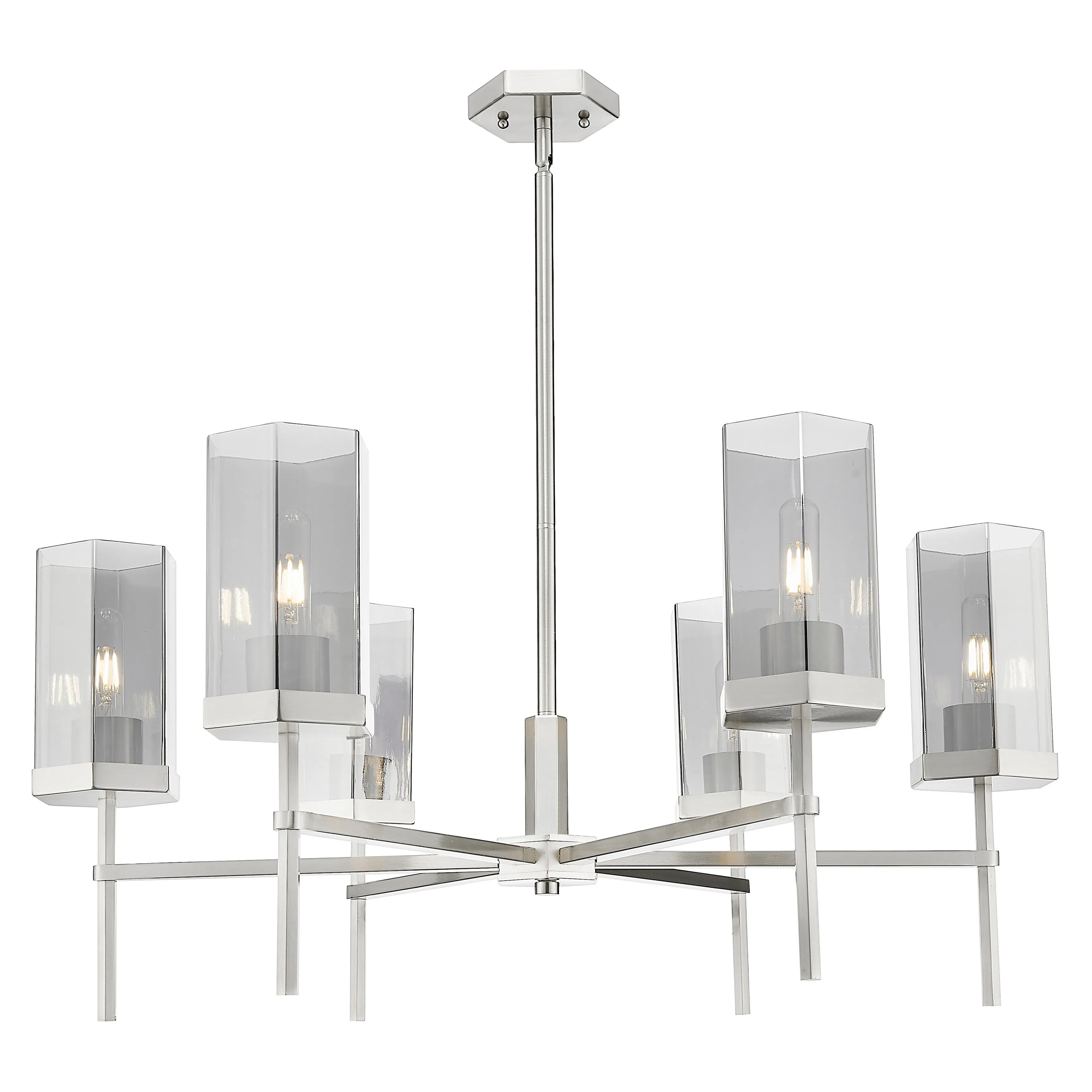 Innovations Lighting Downtown Urban - Blakeley - 6 Light 32 Stem Hung Chandelier