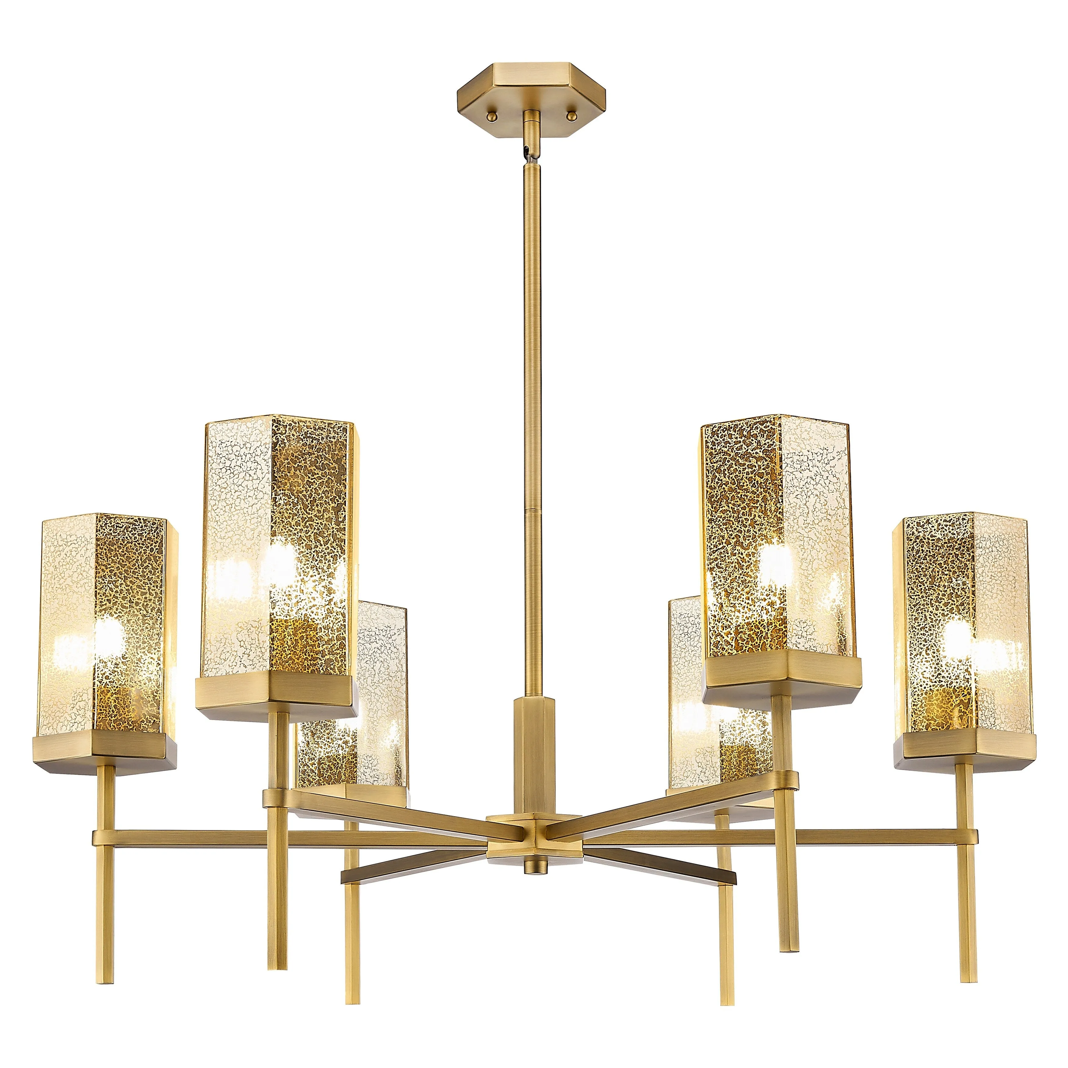 Innovations Lighting Downtown Urban - Blakeley - 6 Light 32 Stem Hung Chandelier