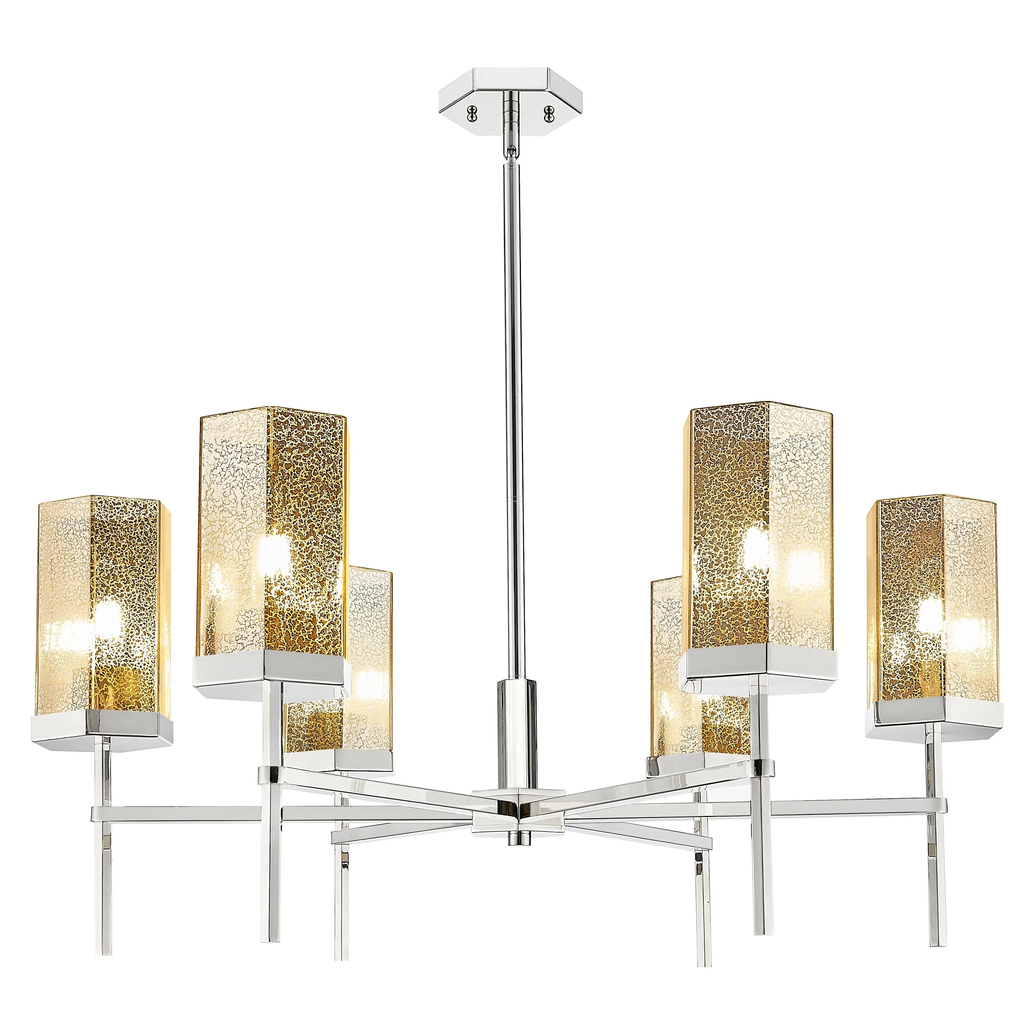 Innovations Lighting Downtown Urban - Blakeley - 6 Light 32 Stem Hung Chandelier