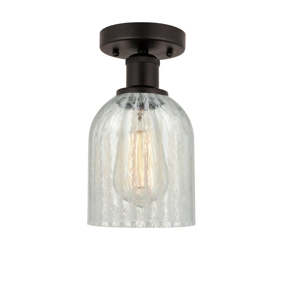 Innovations Lighting Edison Caledonia - 1 Light 5 Semi-Flush Mount