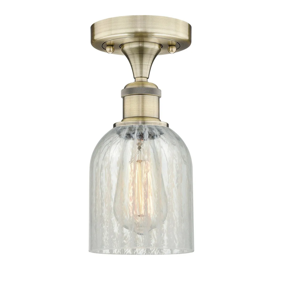 Innovations Lighting Edison Caledonia - 1 Light 5 Semi-Flush Mount