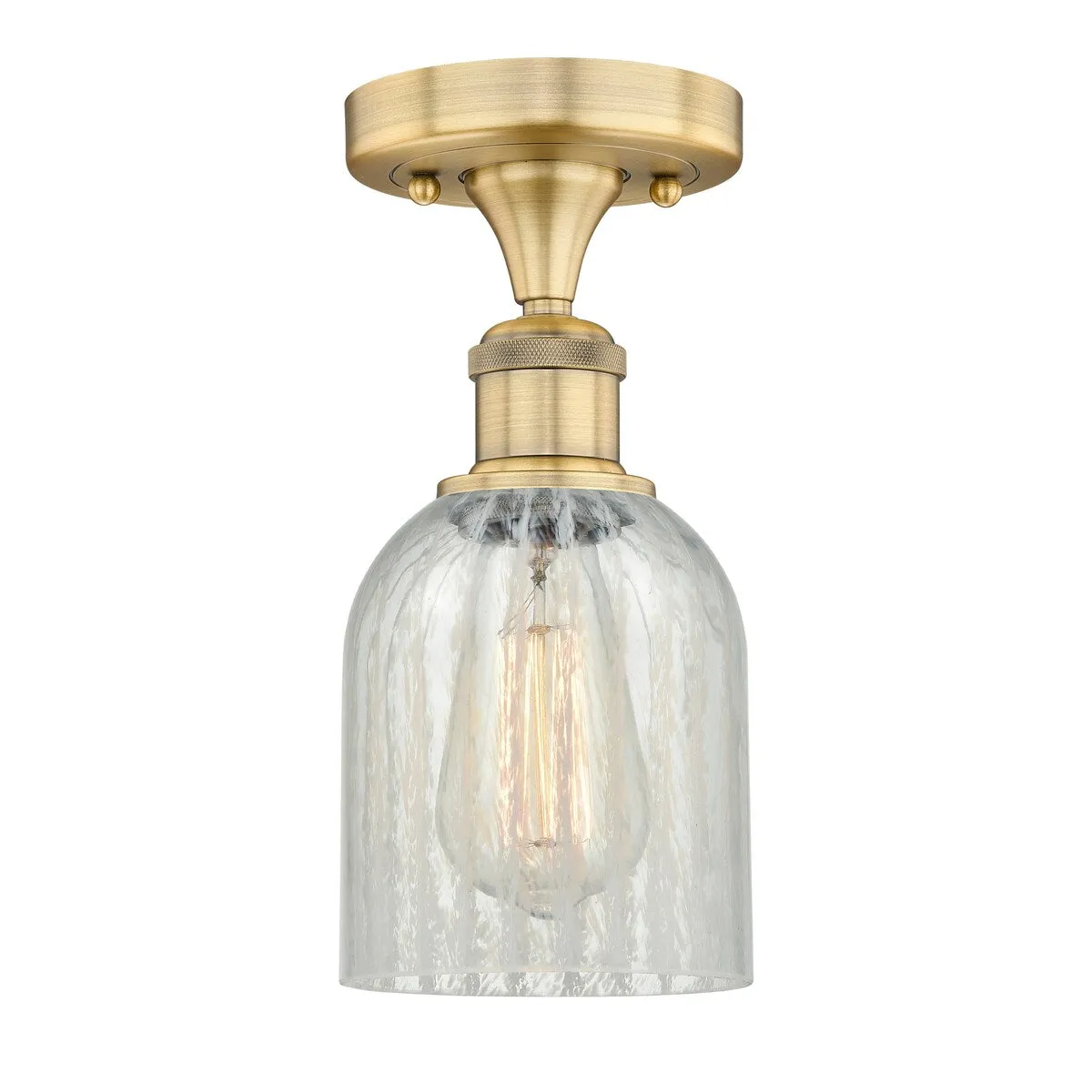 Innovations Lighting Edison Caledonia - 1 Light 5 Semi-Flush Mount