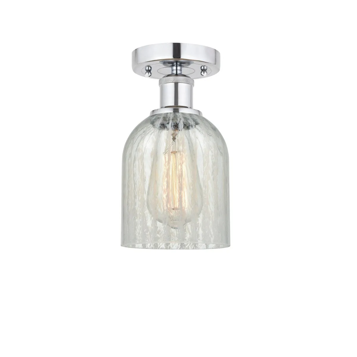 Innovations Lighting Edison Caledonia - 1 Light 5 Semi-Flush Mount