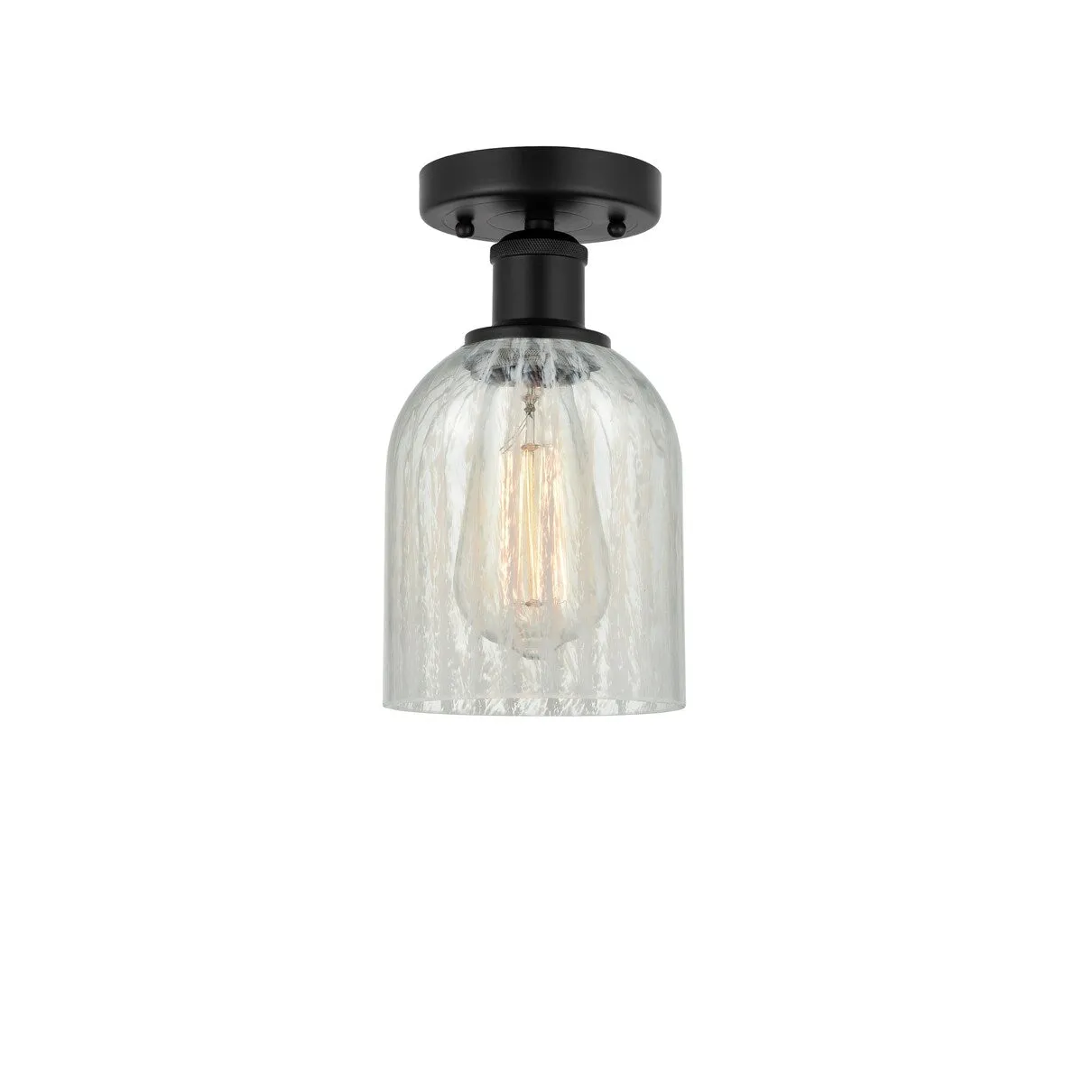 Innovations Lighting Edison Caledonia - 1 Light 5 Semi-Flush Mount