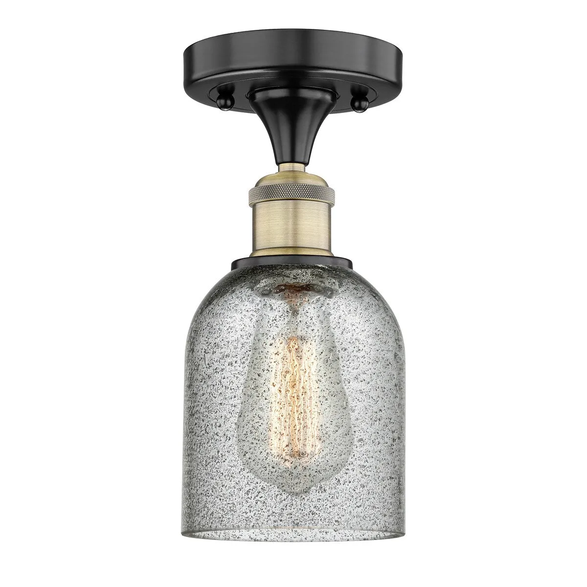 Innovations Lighting Edison Caledonia - 1 Light 5 Semi-Flush Mount