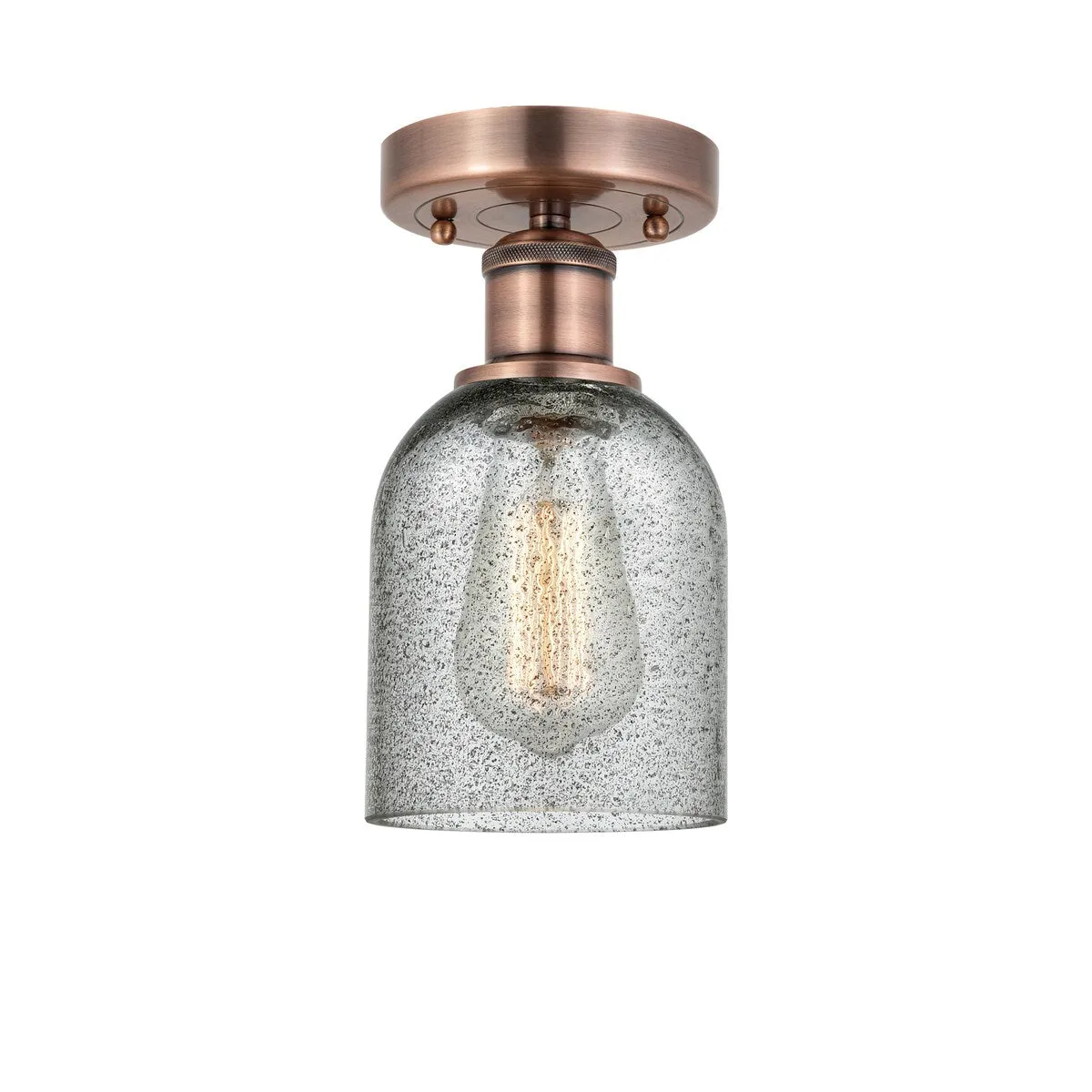 Innovations Lighting Edison Caledonia - 1 Light 5 Semi-Flush Mount