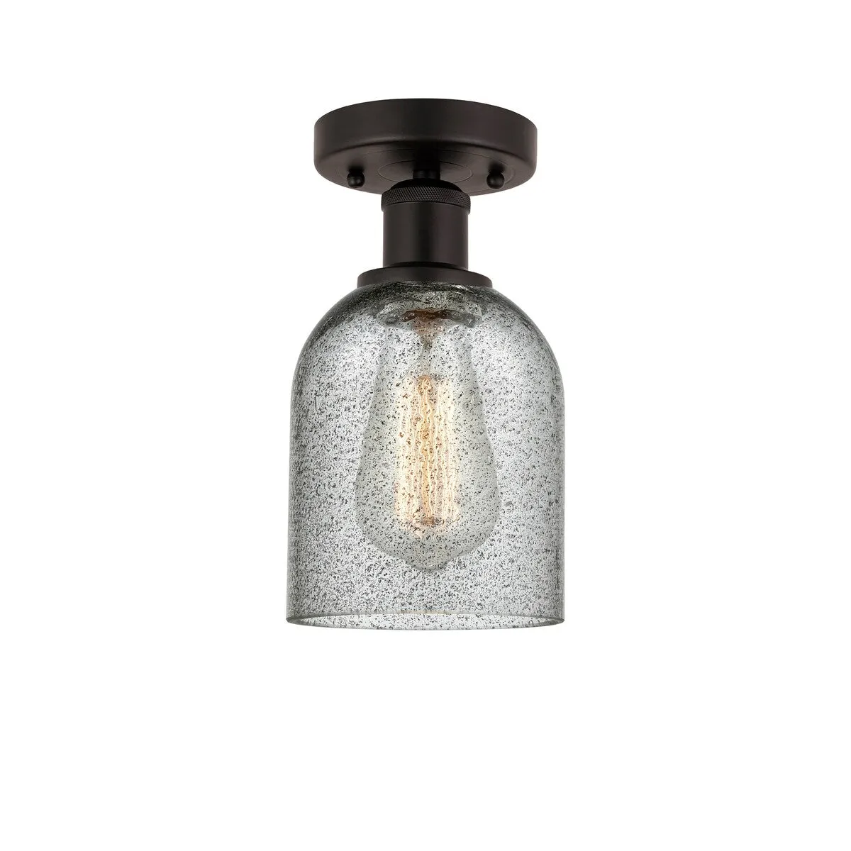 Innovations Lighting Edison Caledonia - 1 Light 5 Semi-Flush Mount
