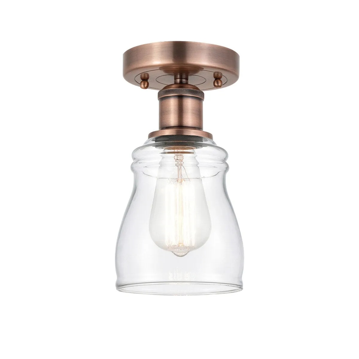 Innovations Lighting Ellery - 1 Light 5 Semi-Flush Mount