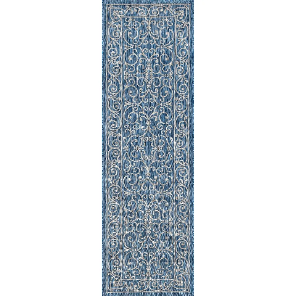 JONATHAN Y Filigree Textured Weave Indoor/Outdoor Area Rug