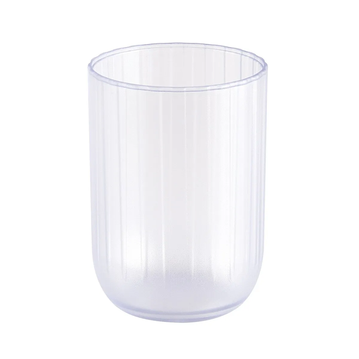 Kaliman Frosted Clear Plastic Tumbler - Frosted Clear