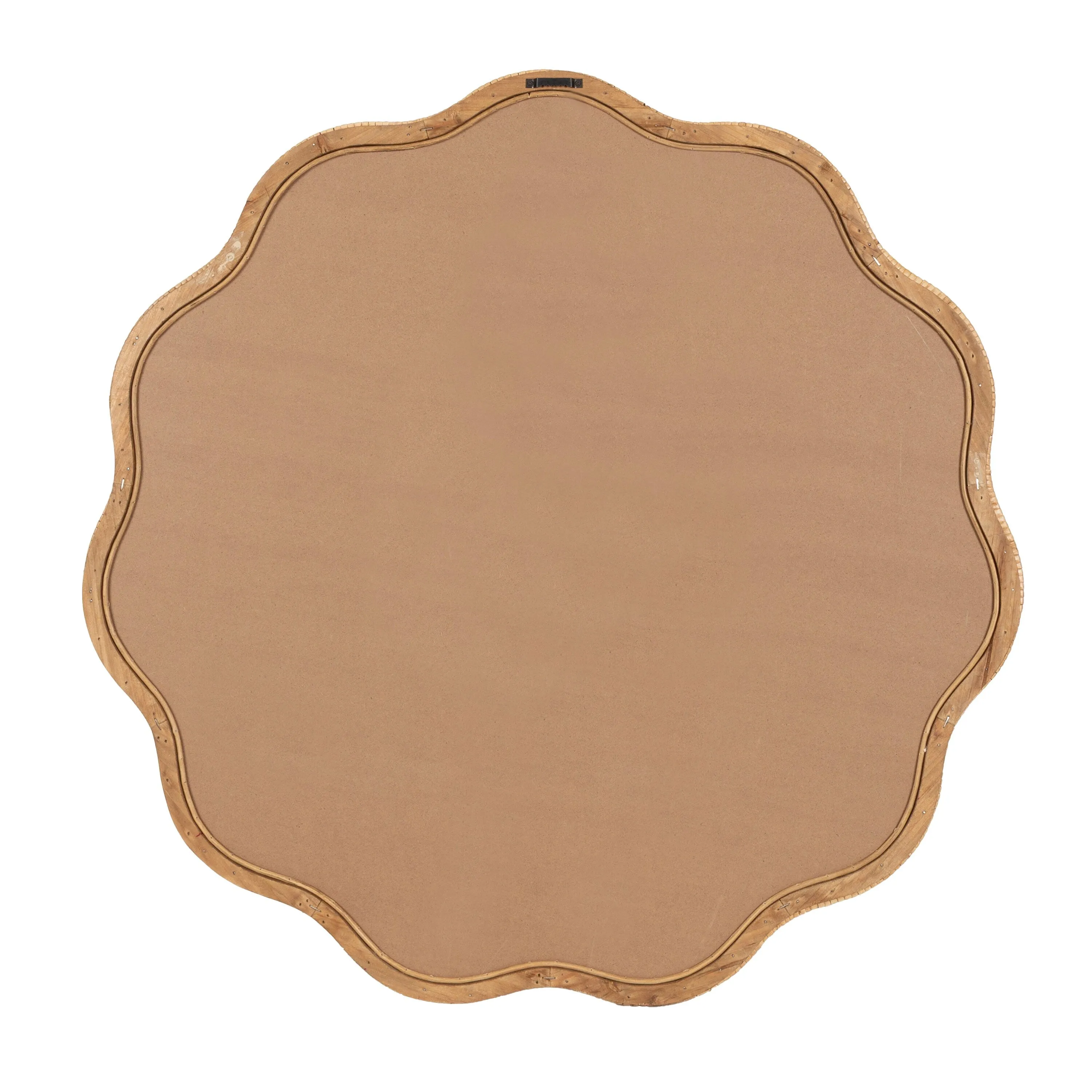 Kate and Laurel Rahfy Scallop Framed Wall Mirror - 26x26