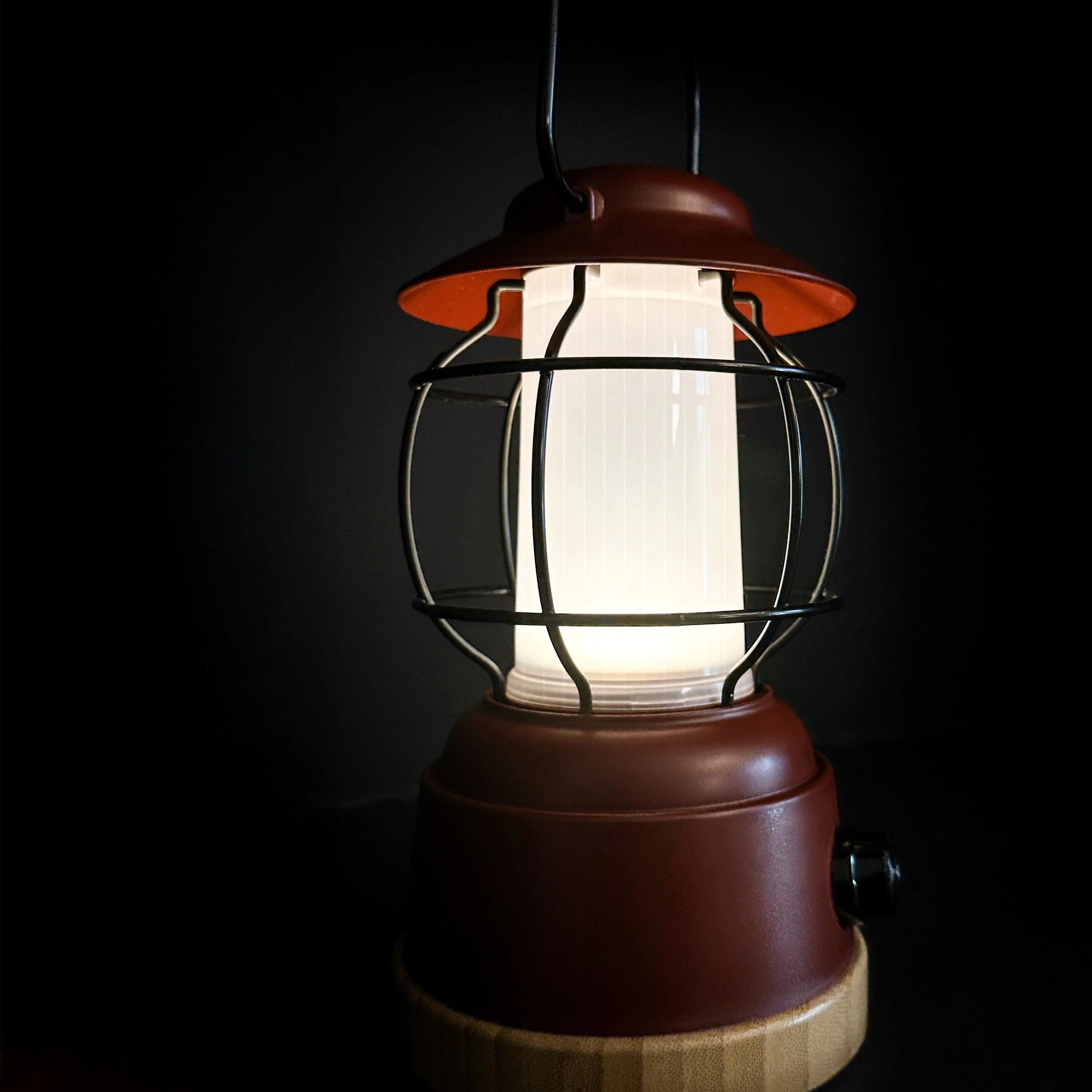 Kibun by Bulbrite S'mores Cordless LED Outdoor Table Lamp   Dimmer Built-in Rechargeable Battery 3-Level Brightness   Power Bank