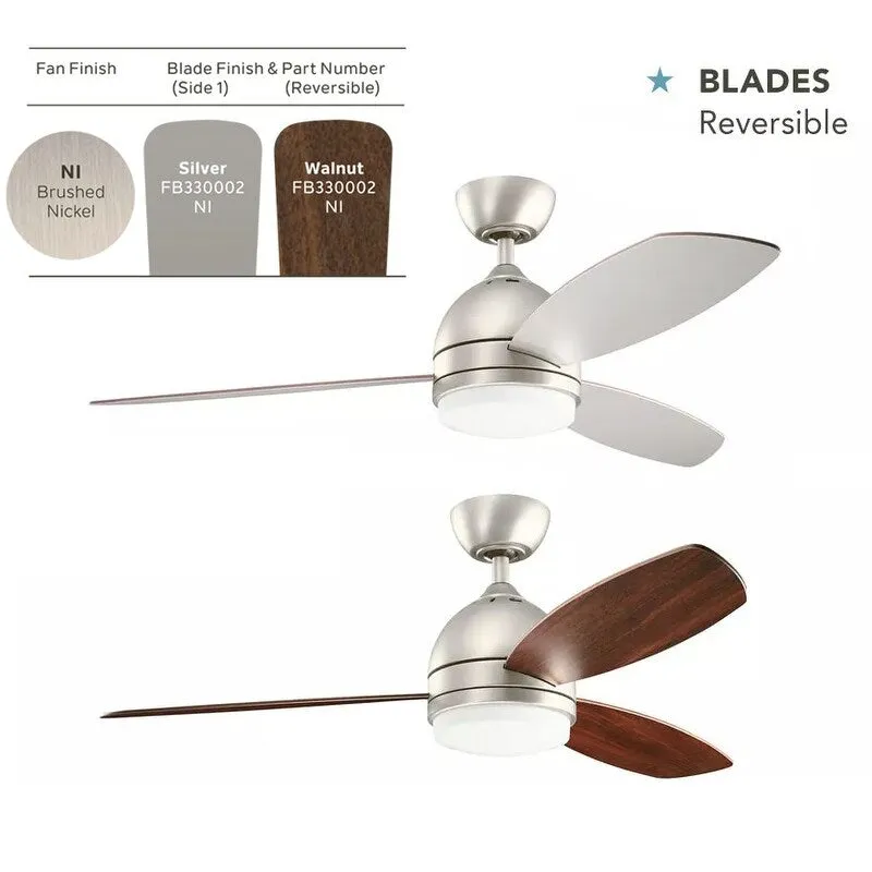 Kichler Vassar 52 3 Blade LED Ceiling Fan