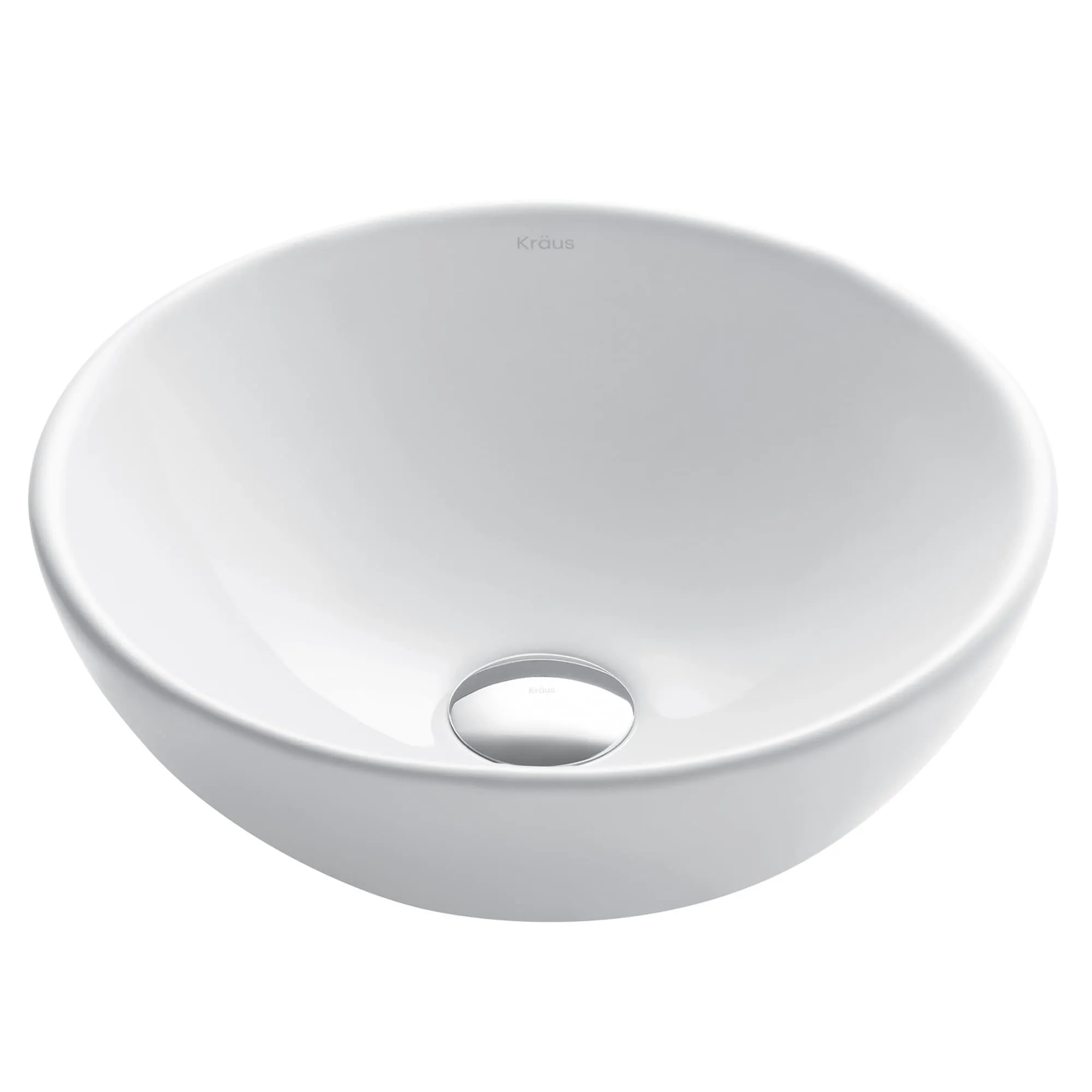 Kraus Elavo 13-27/40 Vitreous China Vessel Bathroom Sink