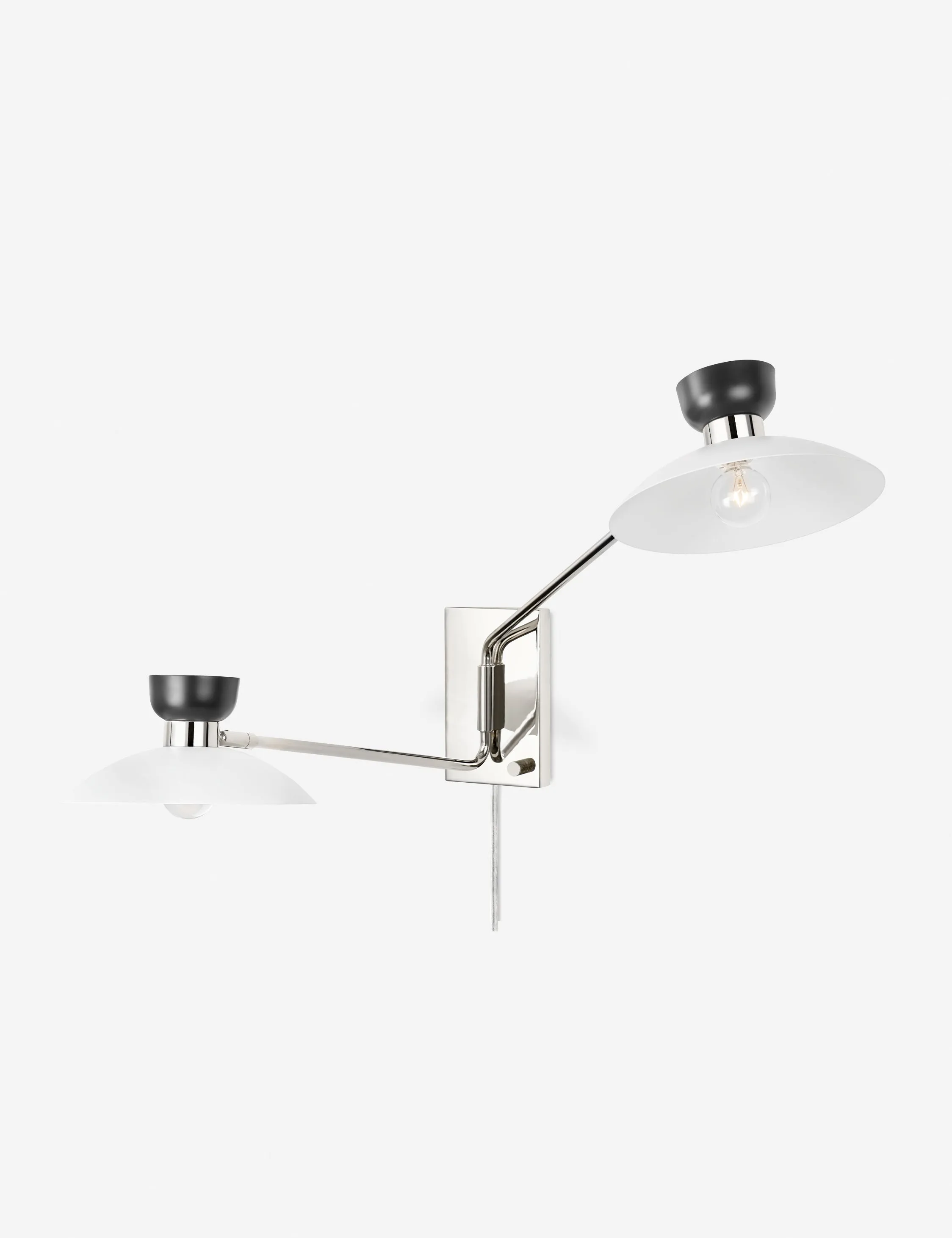 Leander Adjustable Plug-In Sconce