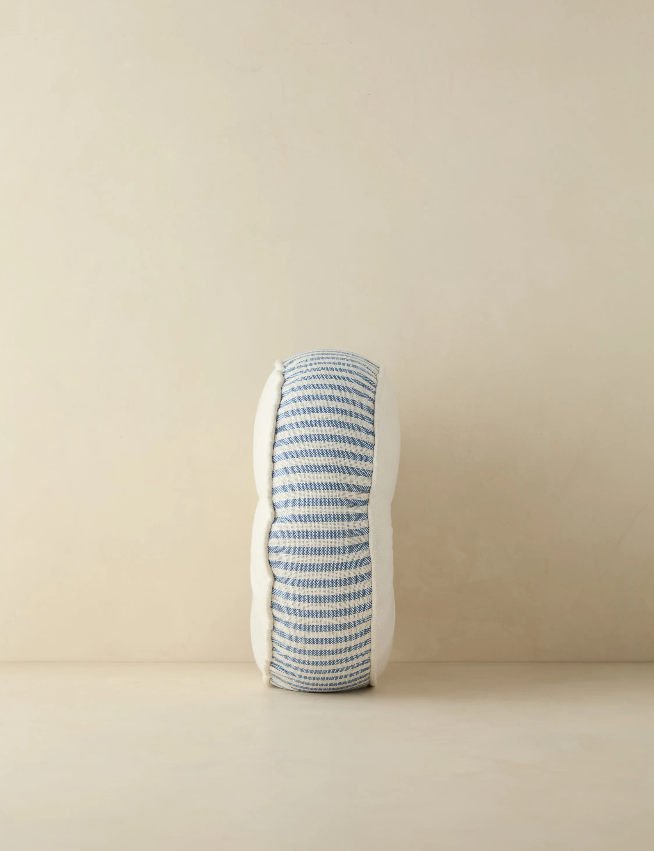 Littu Indoor / Outdoor Striped Disc Pillow by Sarah Sherman Samuel