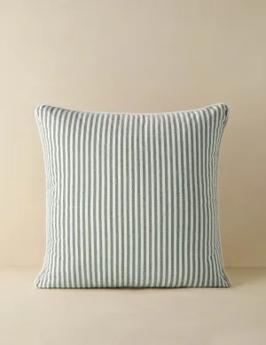 Littu Indoor / Outdoor Striped Pillow by Sarah Sherman Samuel