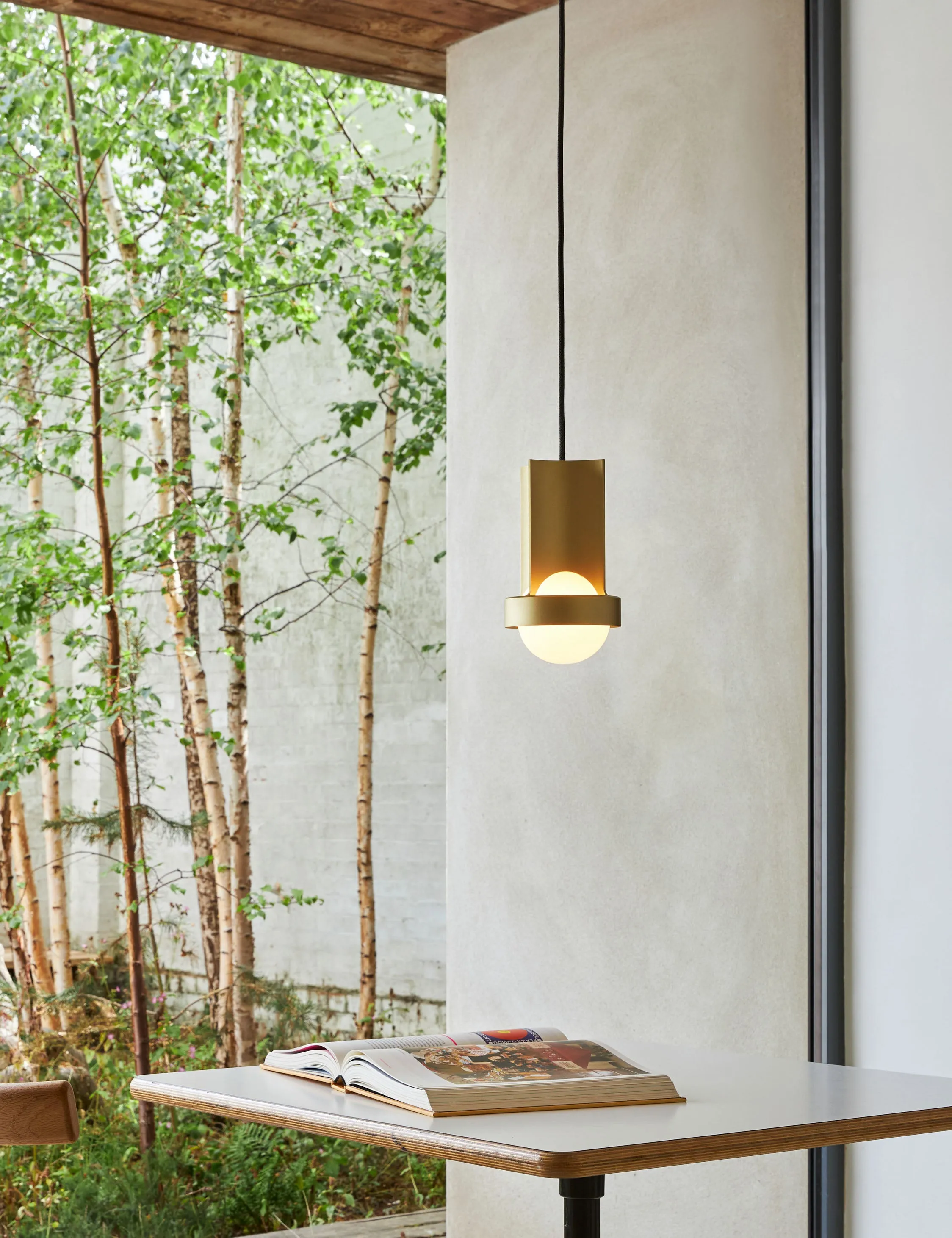 Loop Pendant Light with Sphere III by Tala