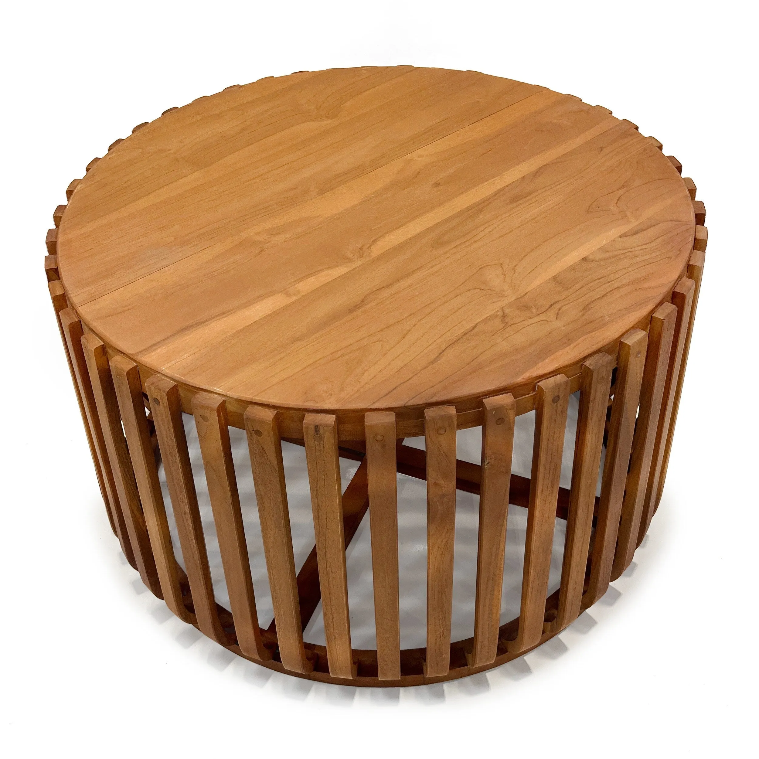 LuXeo Olivia Teak Deep Seating Set - 4 Person