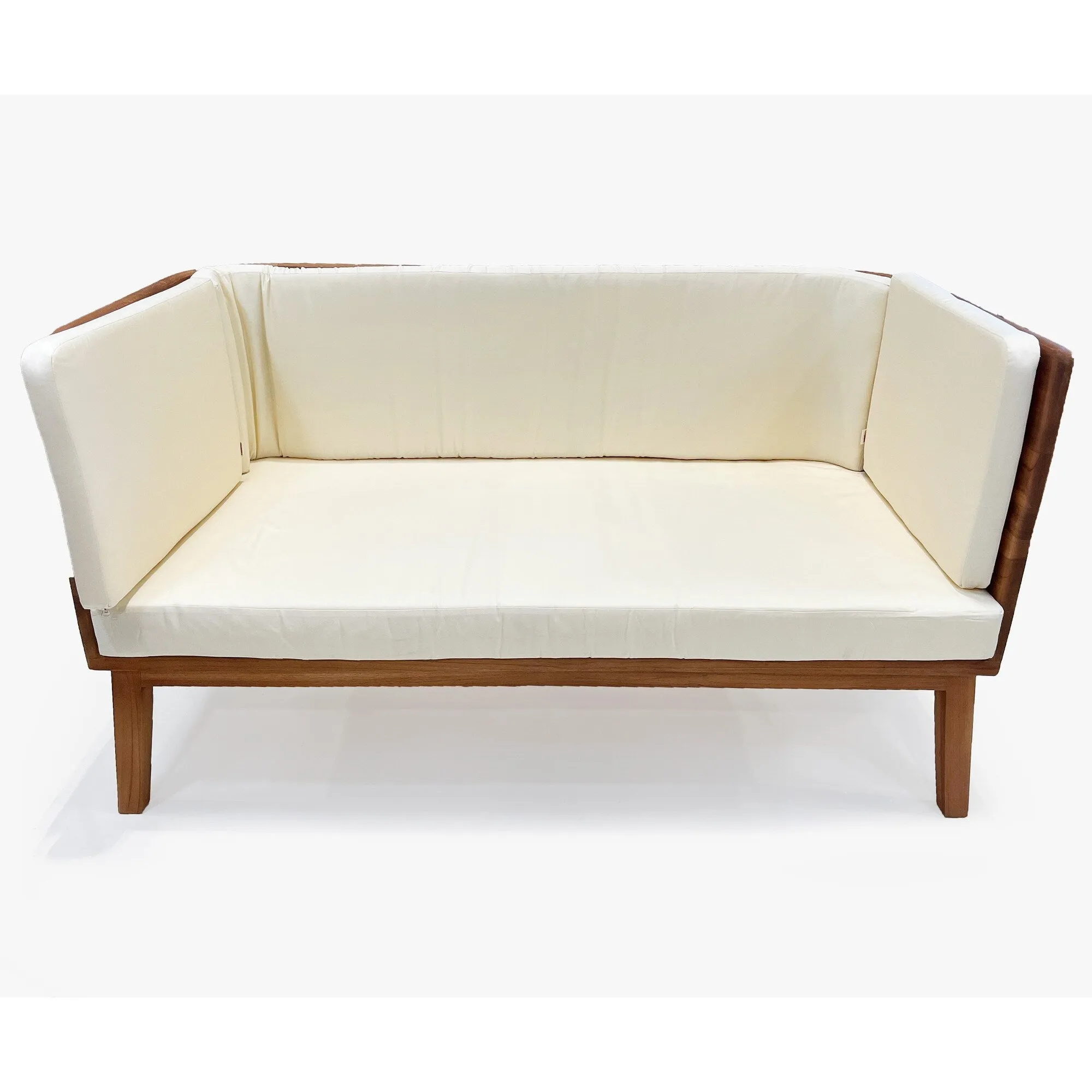 LuXeo Olivia Teak Deep Seating Set - 4 Person