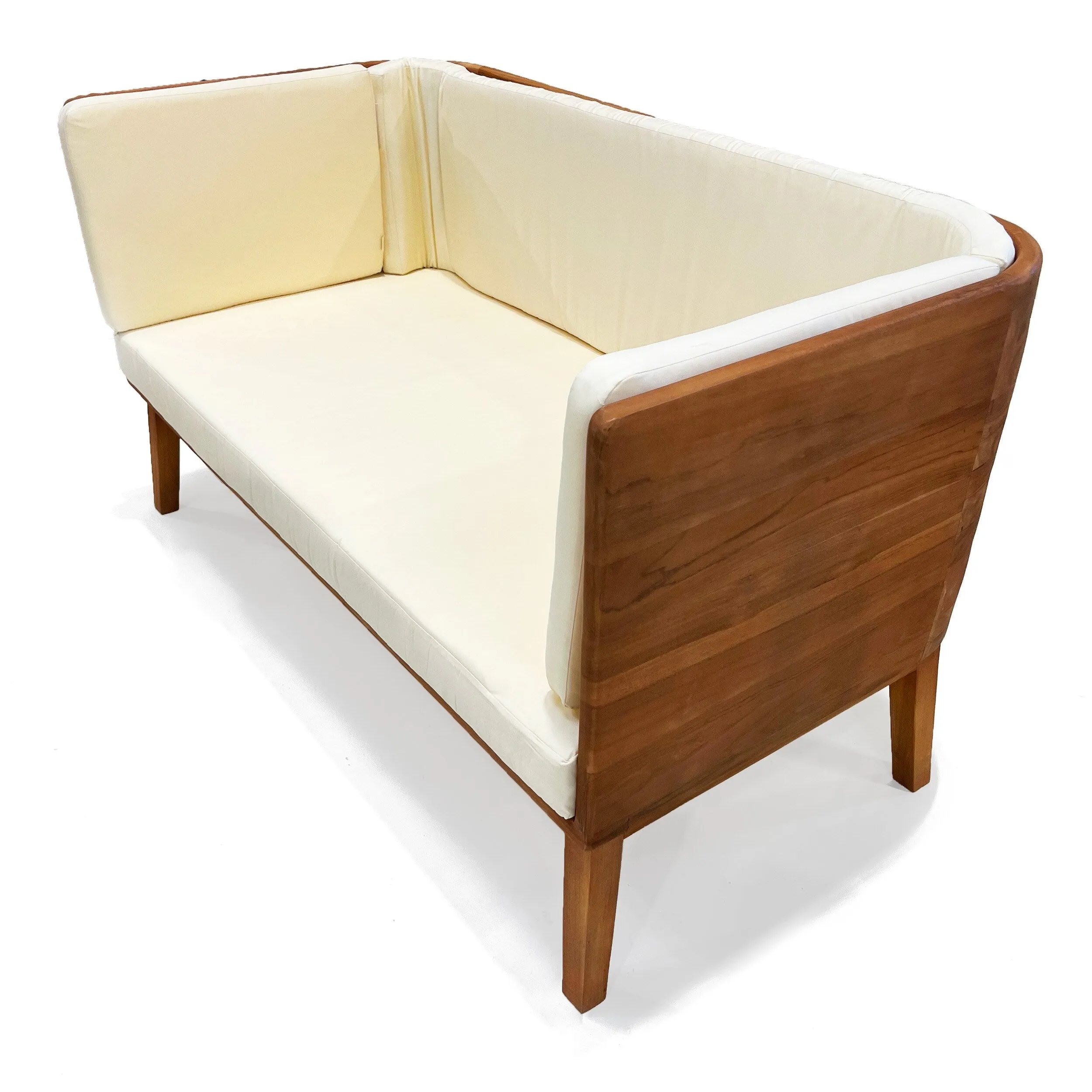 LuXeo Olivia Teak Deep Seating Set - 4 Person