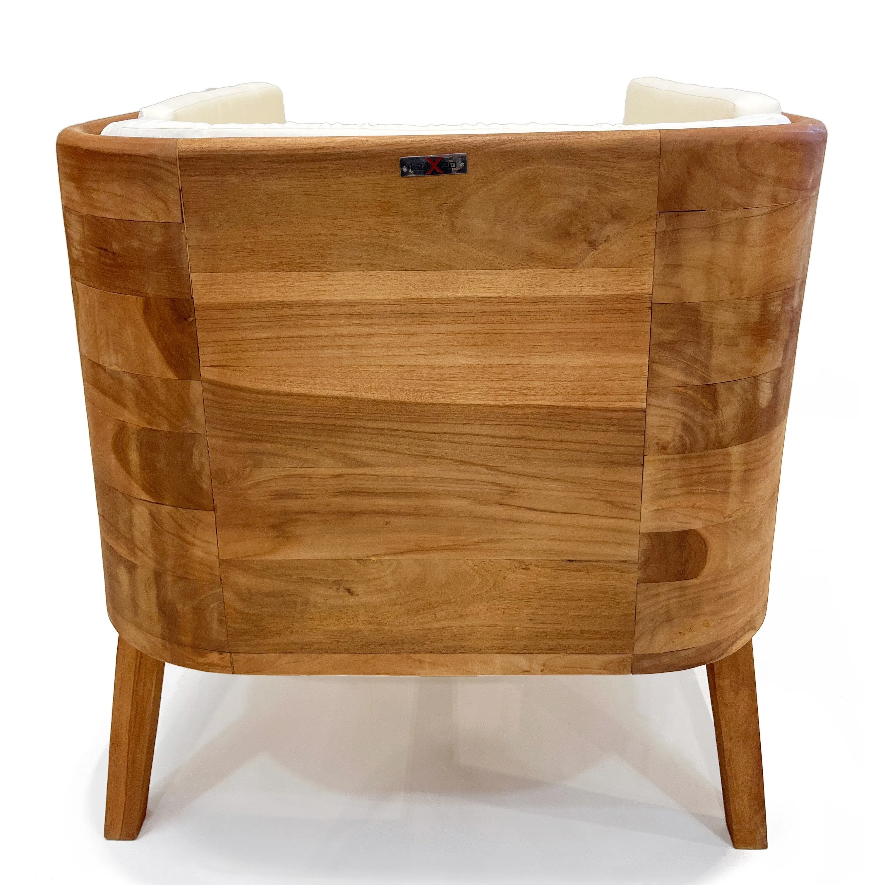 LuXeo Olivia Teak Deep Seating Set - 4 Person