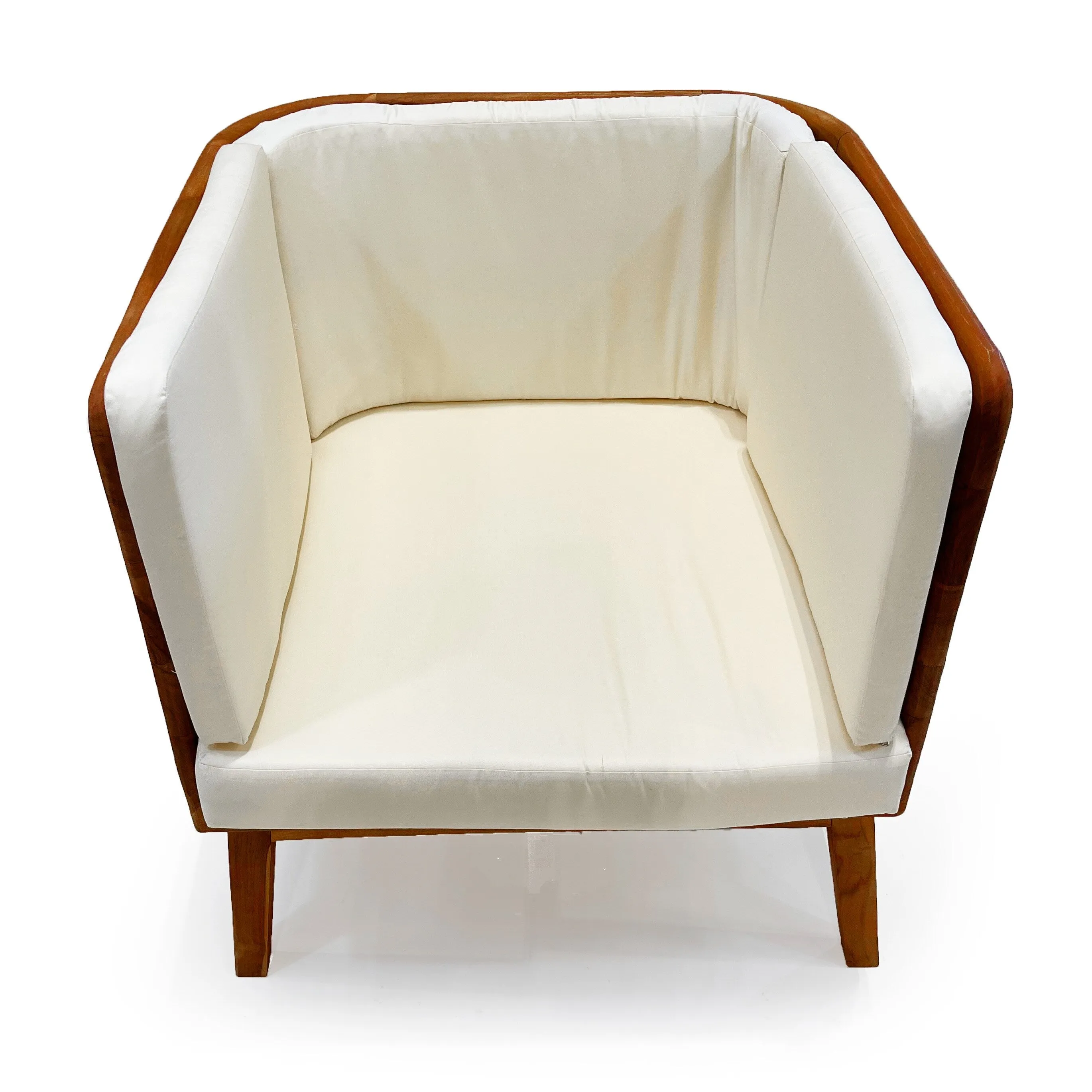 LuXeo Olivia Teak Deep Seating Set - 4 Person