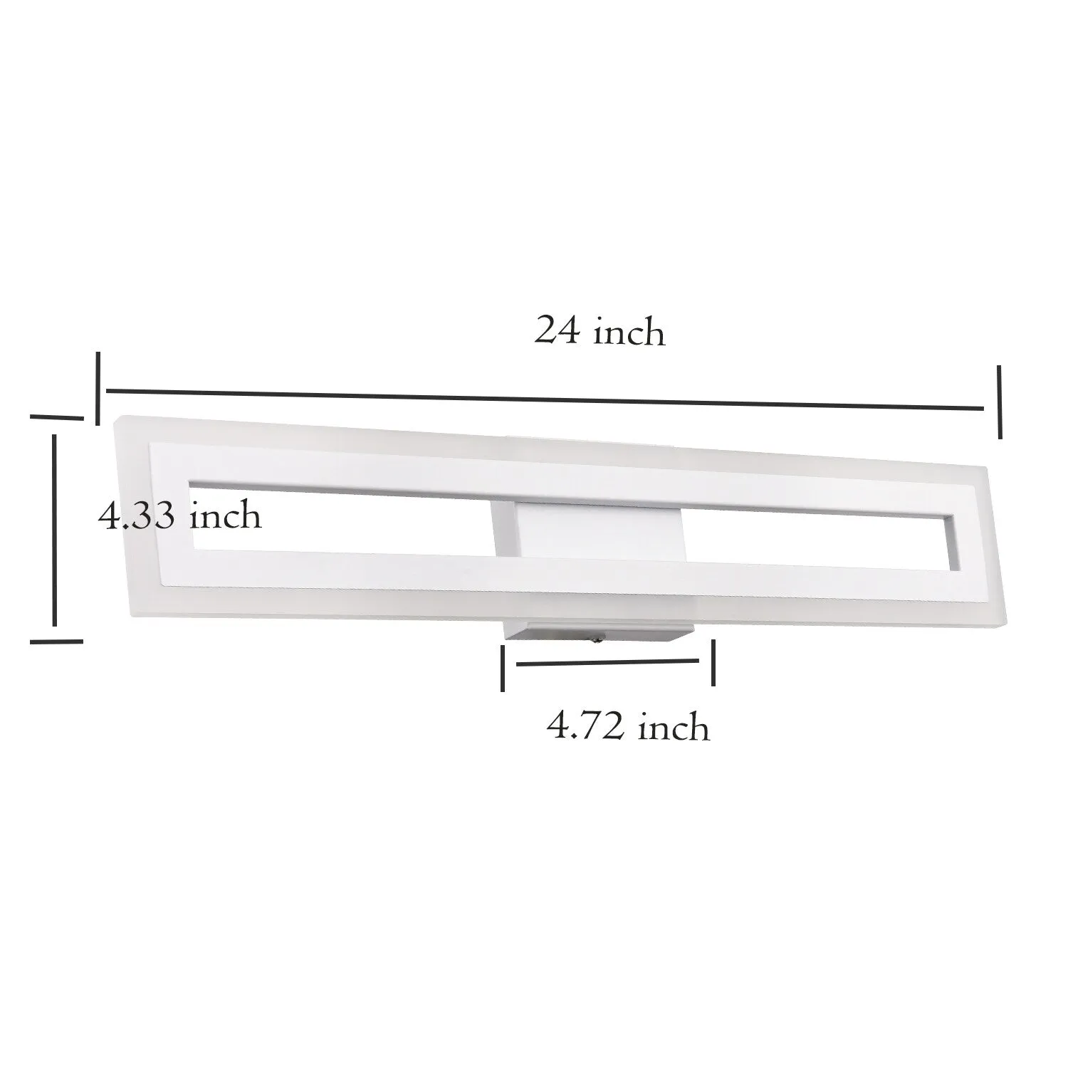 Manarola Modern LED Bathroom Vanity Light Brass Wall Sconce . Vanity Light