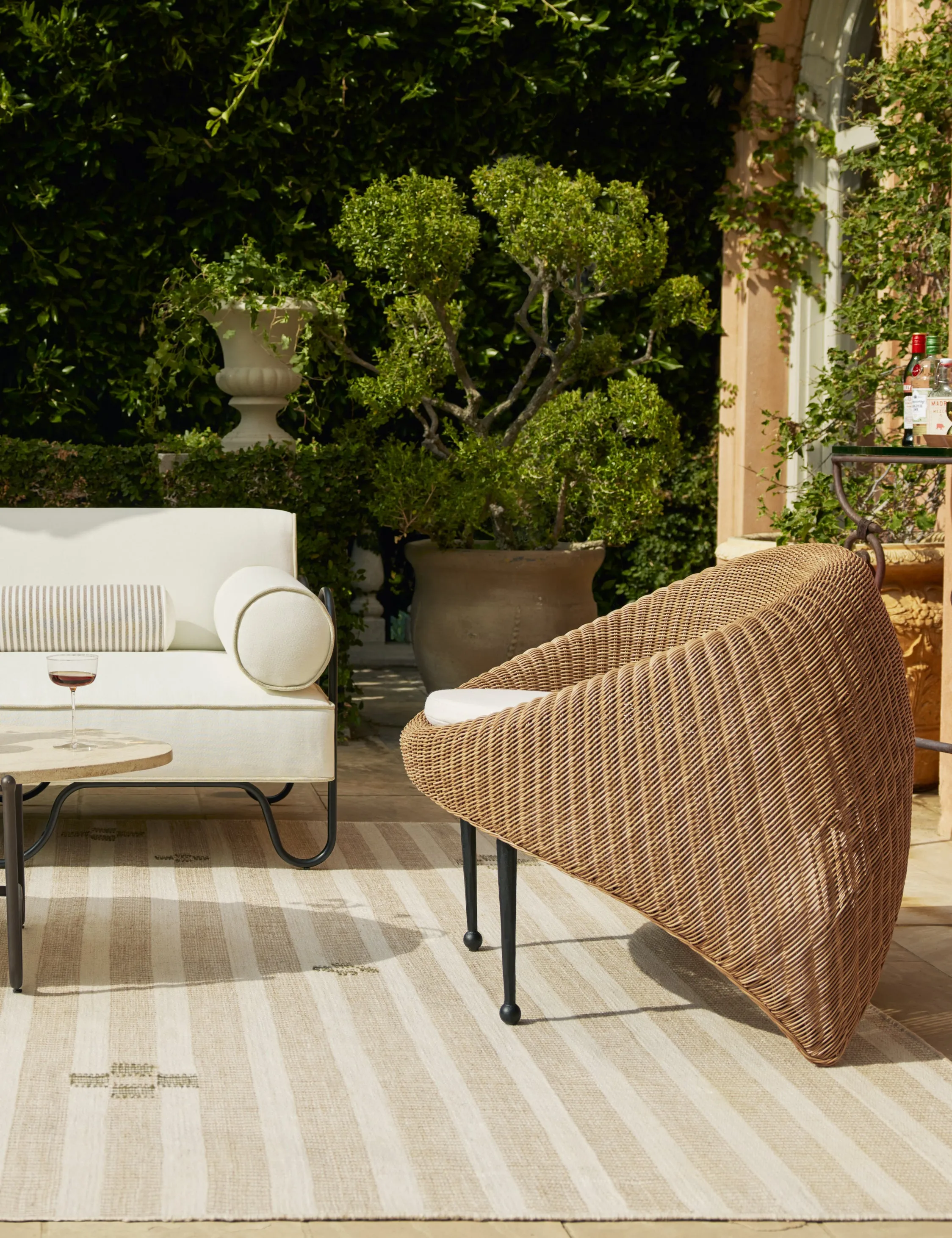 Marisol Outdoor Accent Chair by Sarah Sherman Samuel