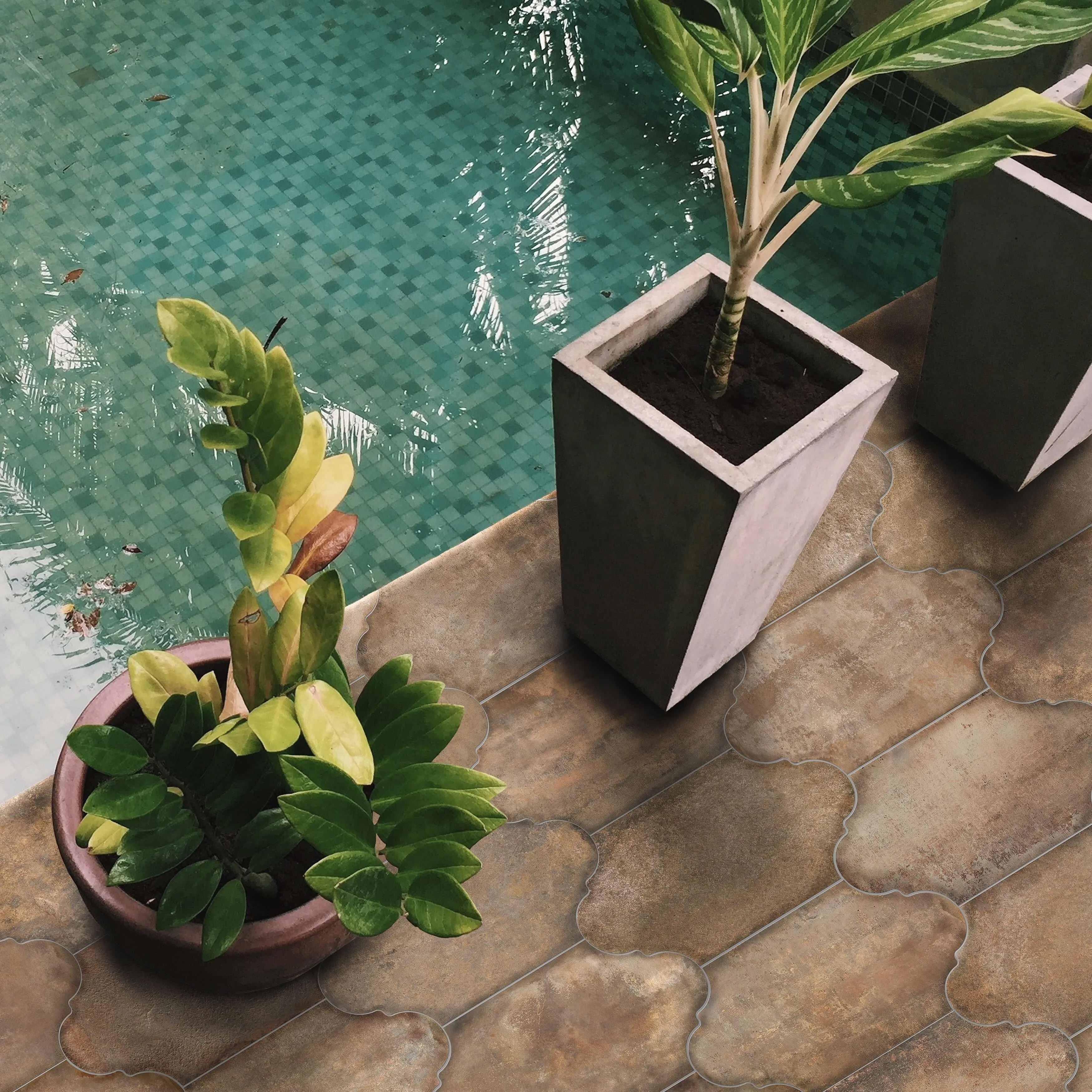 Merola Tile Alhama Provenzal Cotto 6-1/4 x 12-3/4 Porcelain Floor and Wall Tile