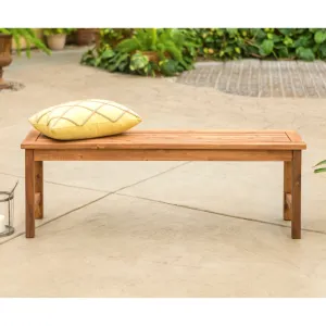 Middlebrook Surfside 53-inch Acacia Wood Outdoor Bench