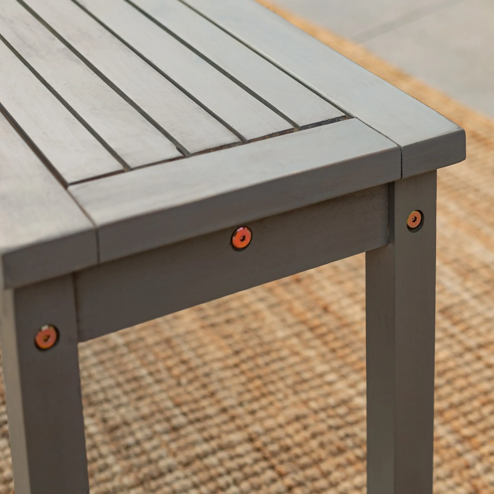 Middlebrook Surfside 53-inch Acacia Wood Outdoor Bench