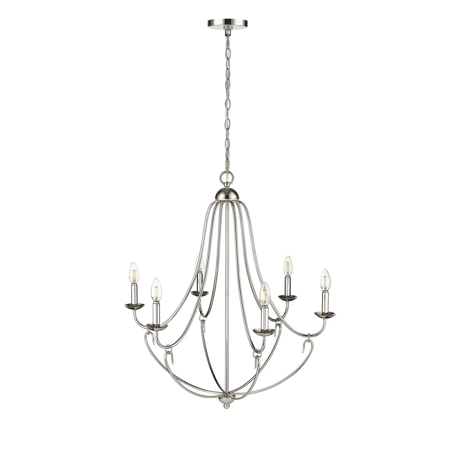 Millennium Lighting 12106 Eisley 6 Light 29 Wide Chandelier