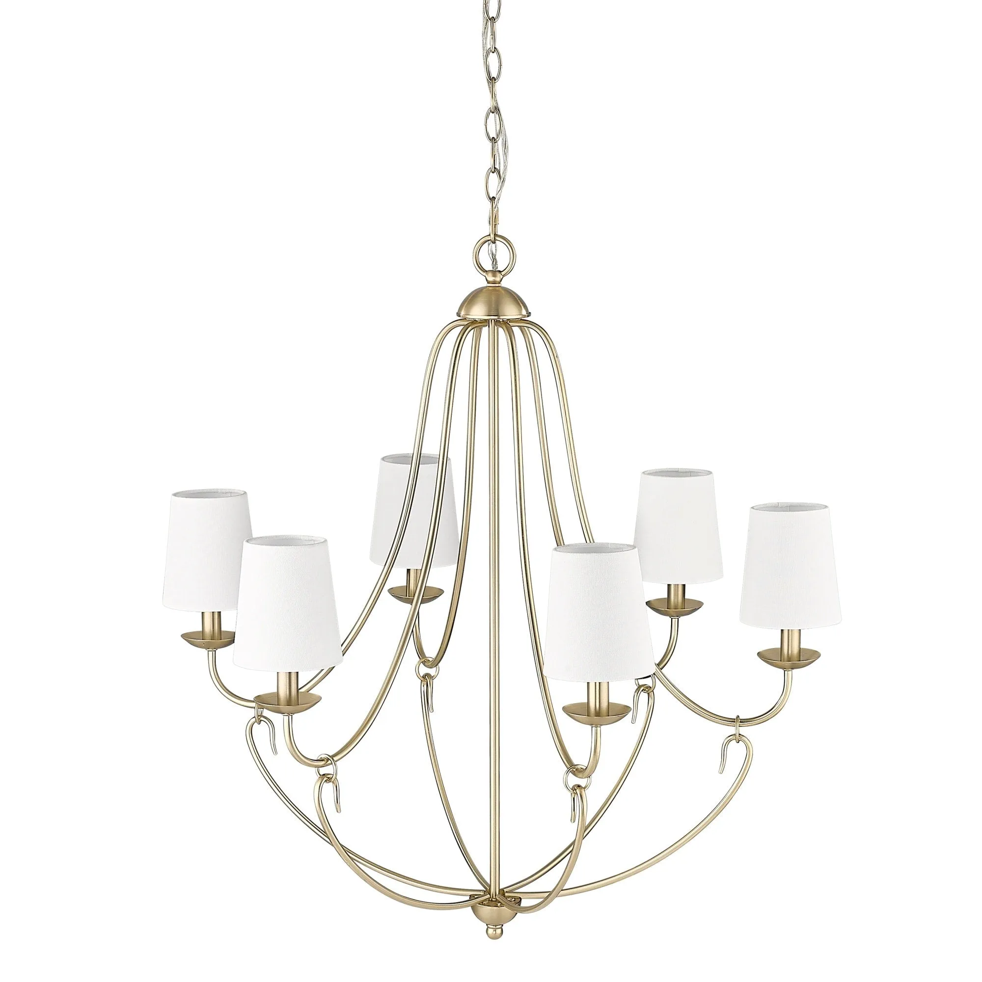 Millennium Lighting 12106 Eisley 6 Light 29 Wide Chandelier