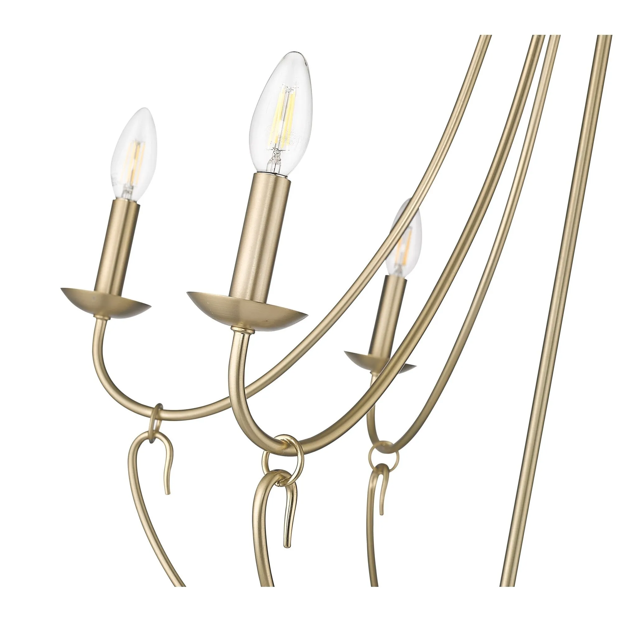 Millennium Lighting 12106 Eisley 6 Light 29 Wide Chandelier