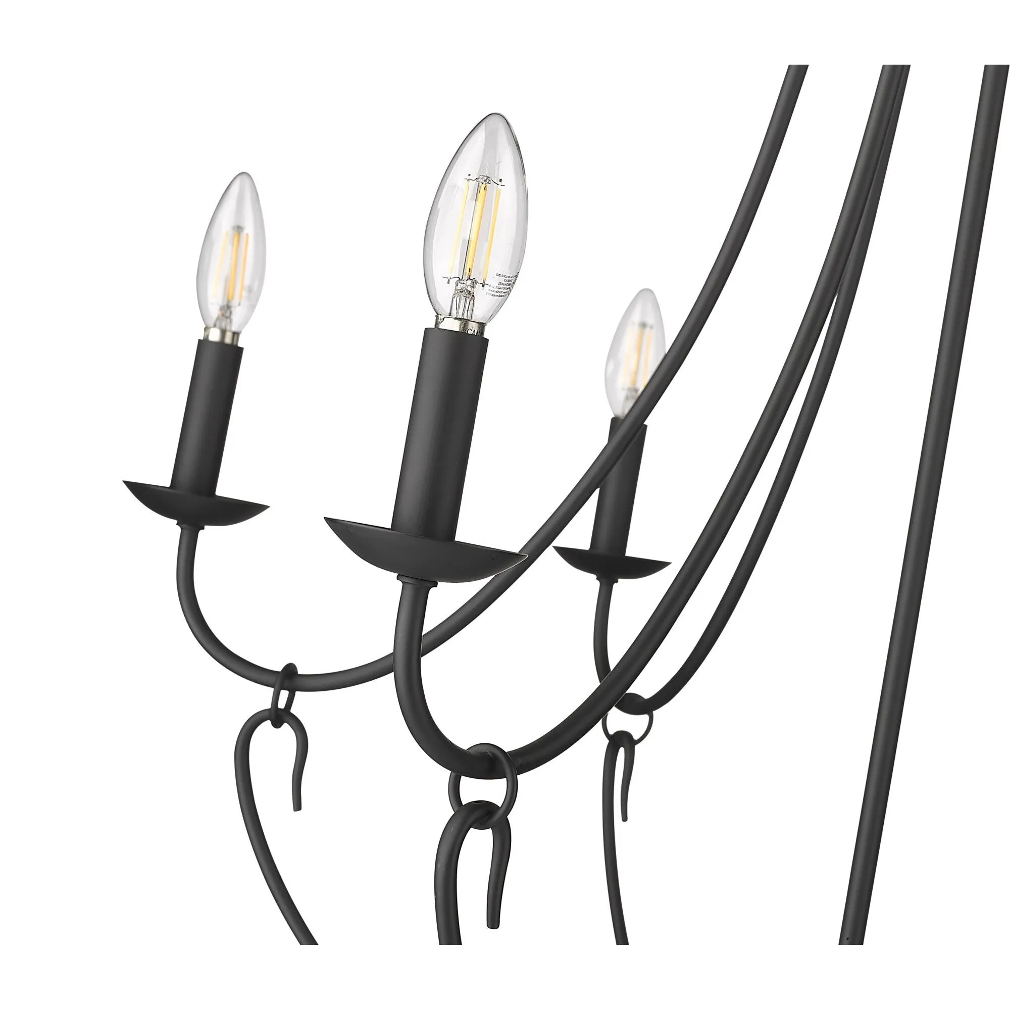 Millennium Lighting 12106 Eisley 6 Light 29 Wide Chandelier
