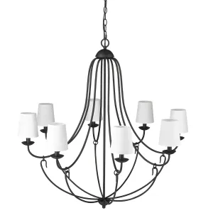 Millennium Lighting 12108 Eisley 8 Light 36 Wide Chandelier