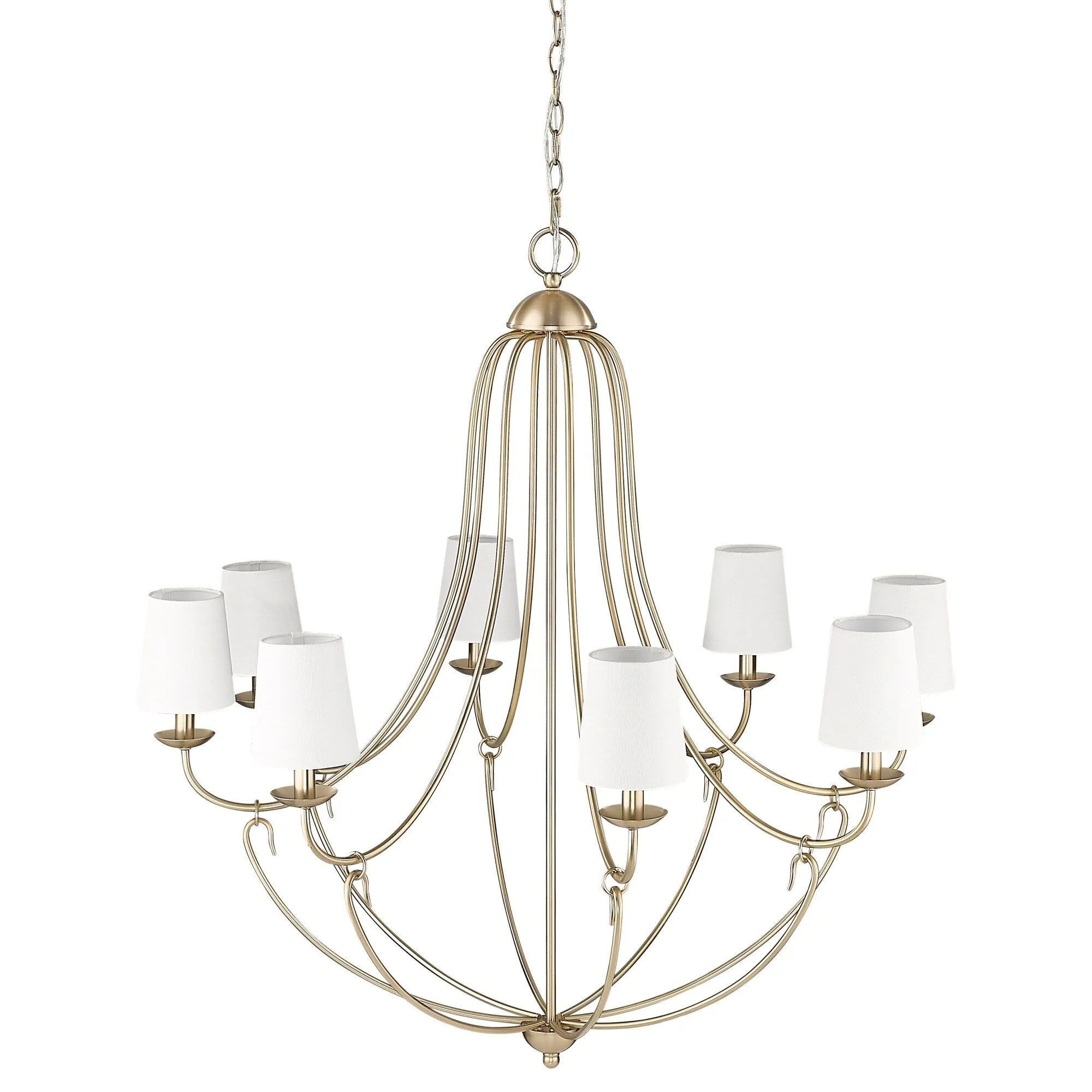 Millennium Lighting 12108 Eisley 8 Light 36 Wide Chandelier