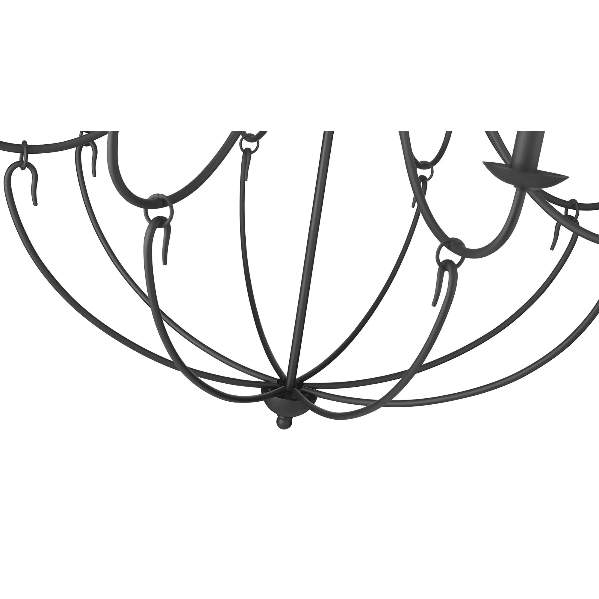 Millennium Lighting 12108 Eisley 8 Light 36 Wide Chandelier
