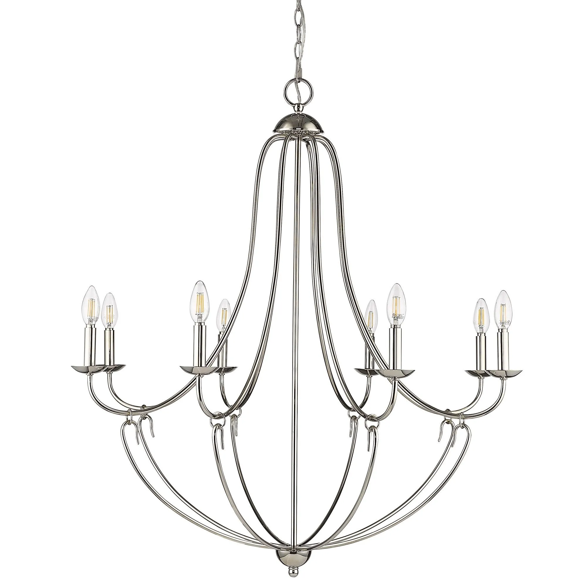 Millennium Lighting 12108 Eisley 8 Light 36 Wide Chandelier