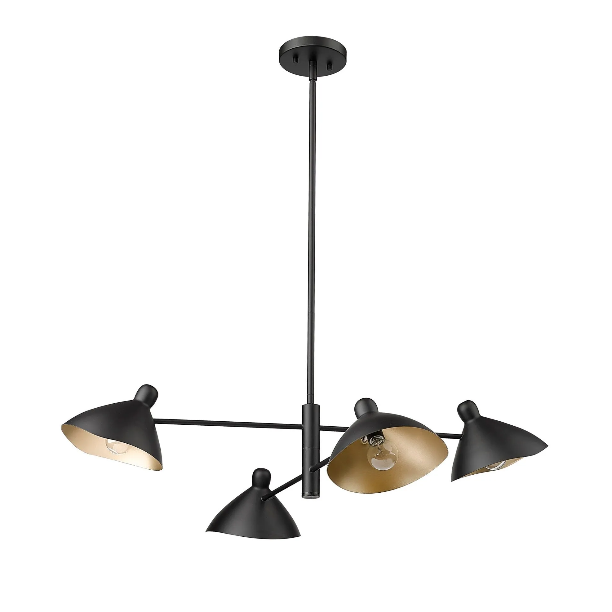 Millennium Lighting 12804 Warhol 4 Light 35 Wide Chandelier