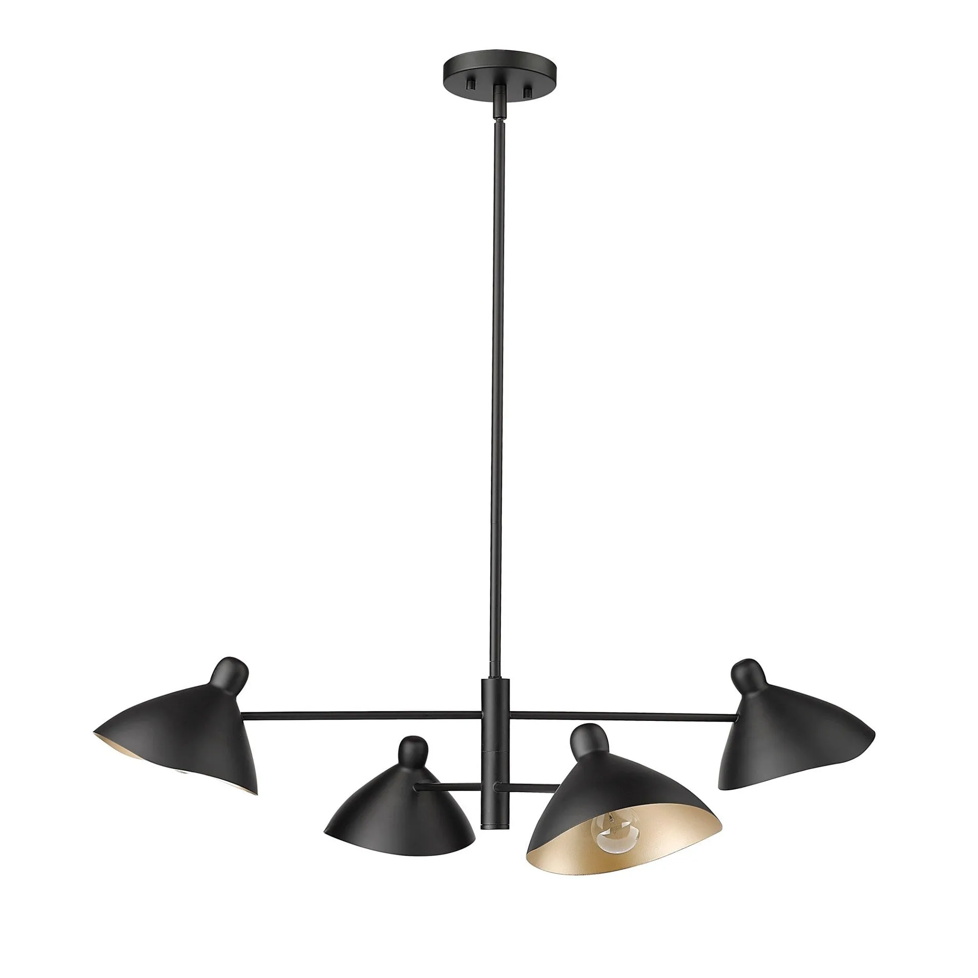 Millennium Lighting 12804 Warhol 4 Light 35 Wide Chandelier