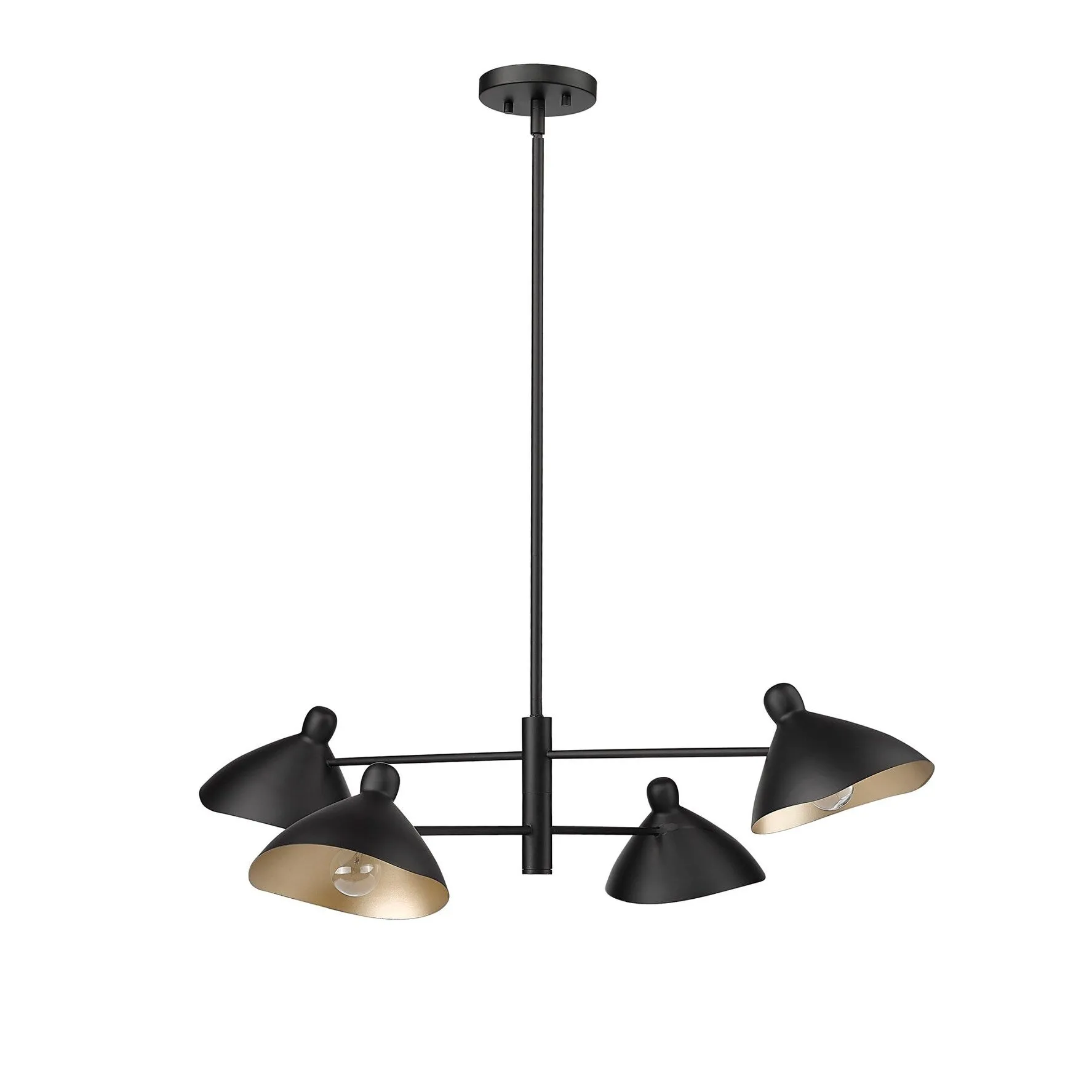 Millennium Lighting 12804 Warhol 4 Light 35 Wide Chandelier