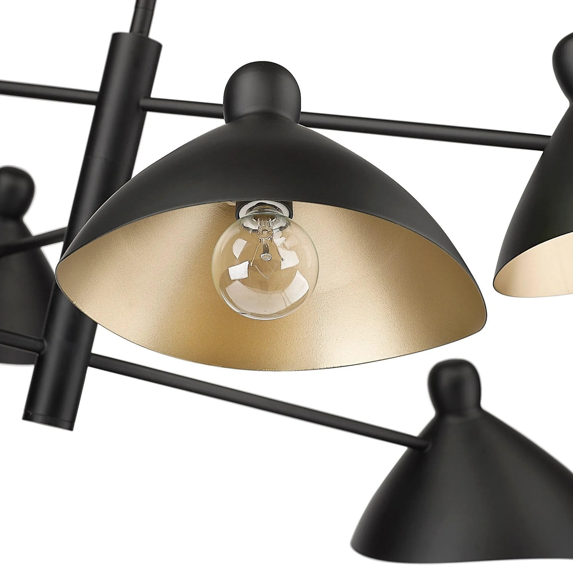 Millennium Lighting 12806 Warhol 6 Light 35 Wide Chandelier