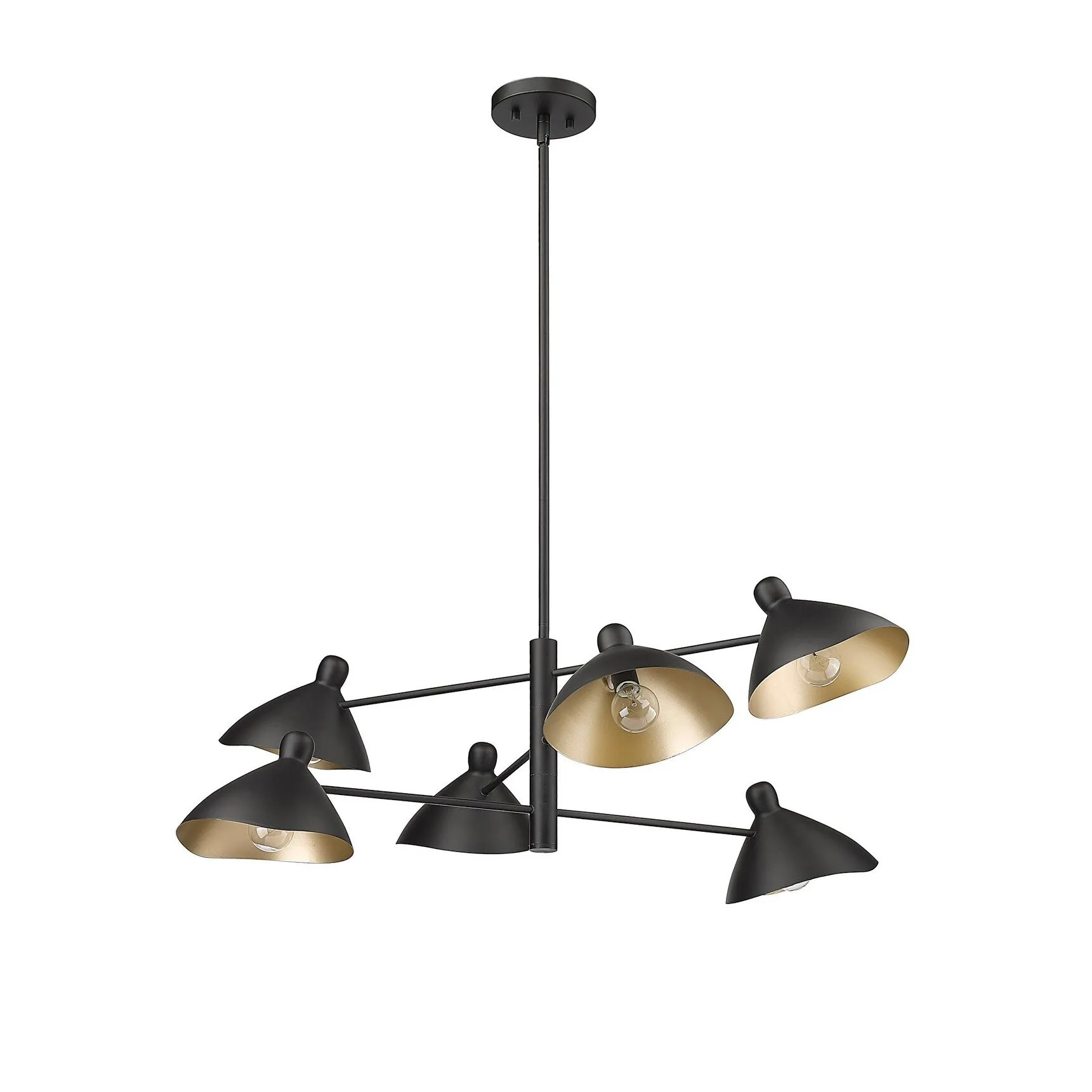 Millennium Lighting 12806 Warhol 6 Light 35 Wide Chandelier