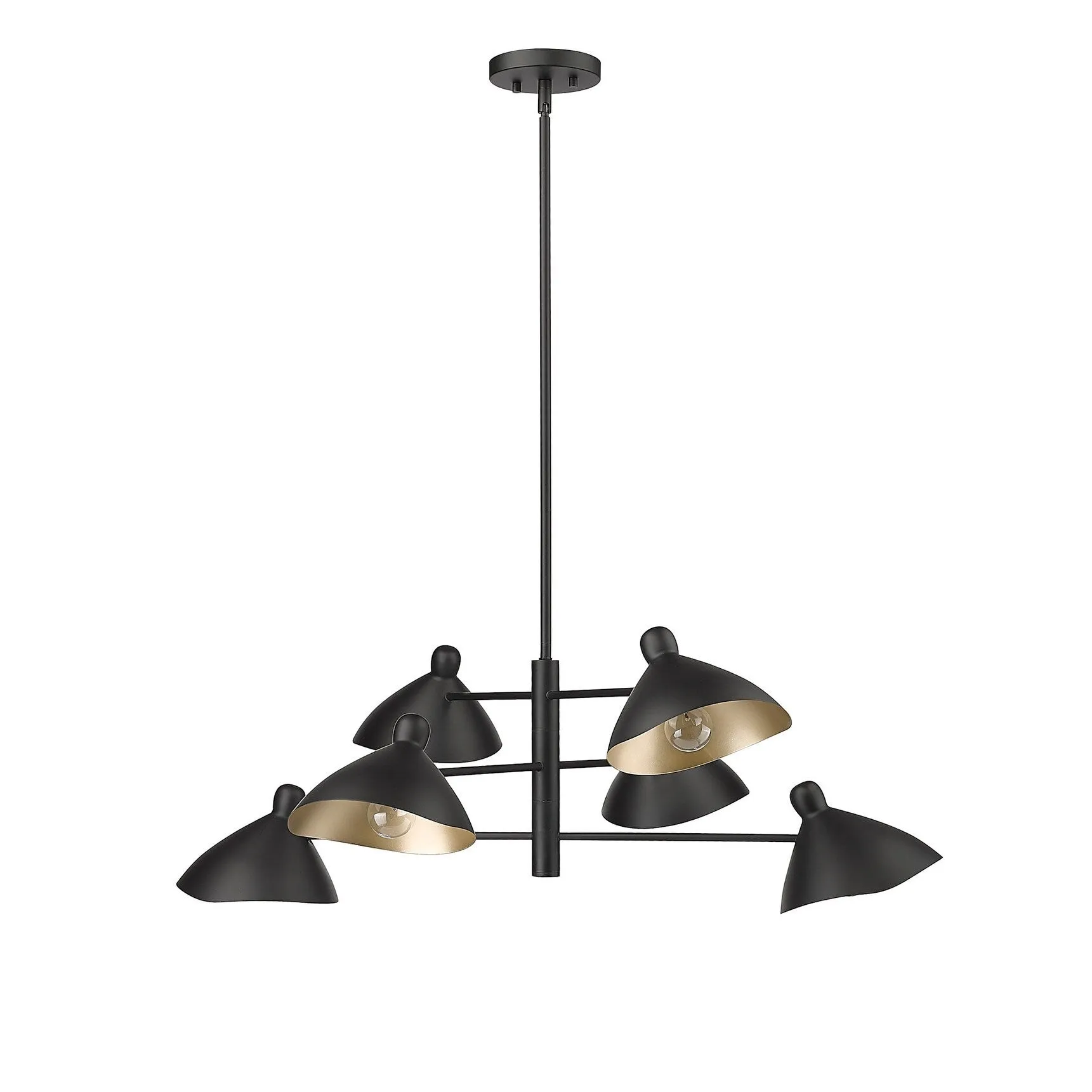 Millennium Lighting 12806 Warhol 6 Light 35 Wide Chandelier