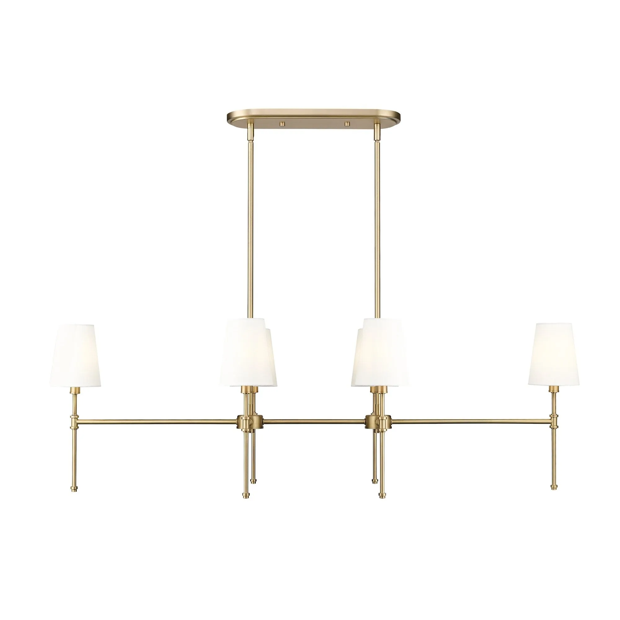 Millennium Lighting 16506 Adorra 6 Light 48 Wide Linear Chandelier