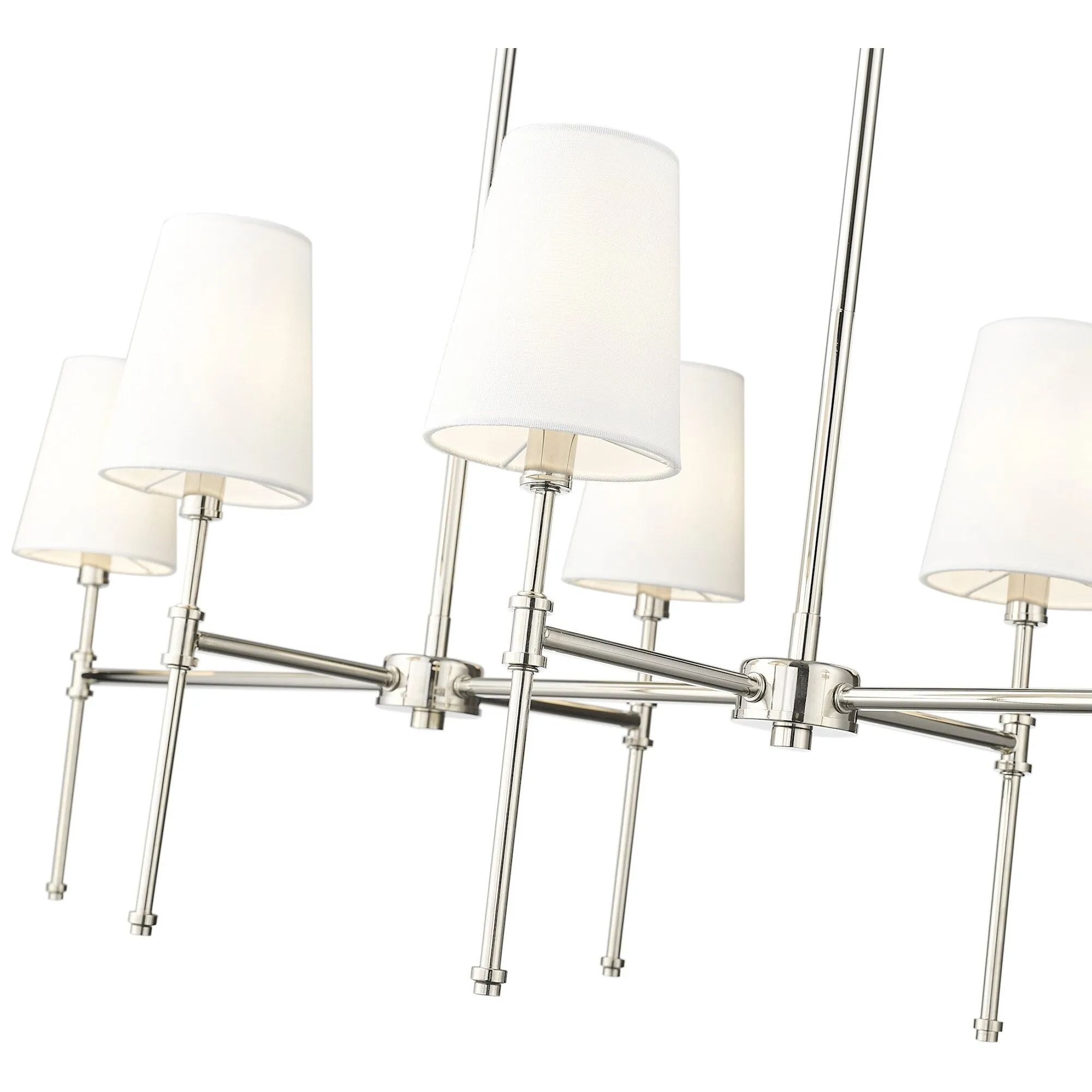 Millennium Lighting 16506 Adorra 6 Light 48 Wide Linear Chandelier