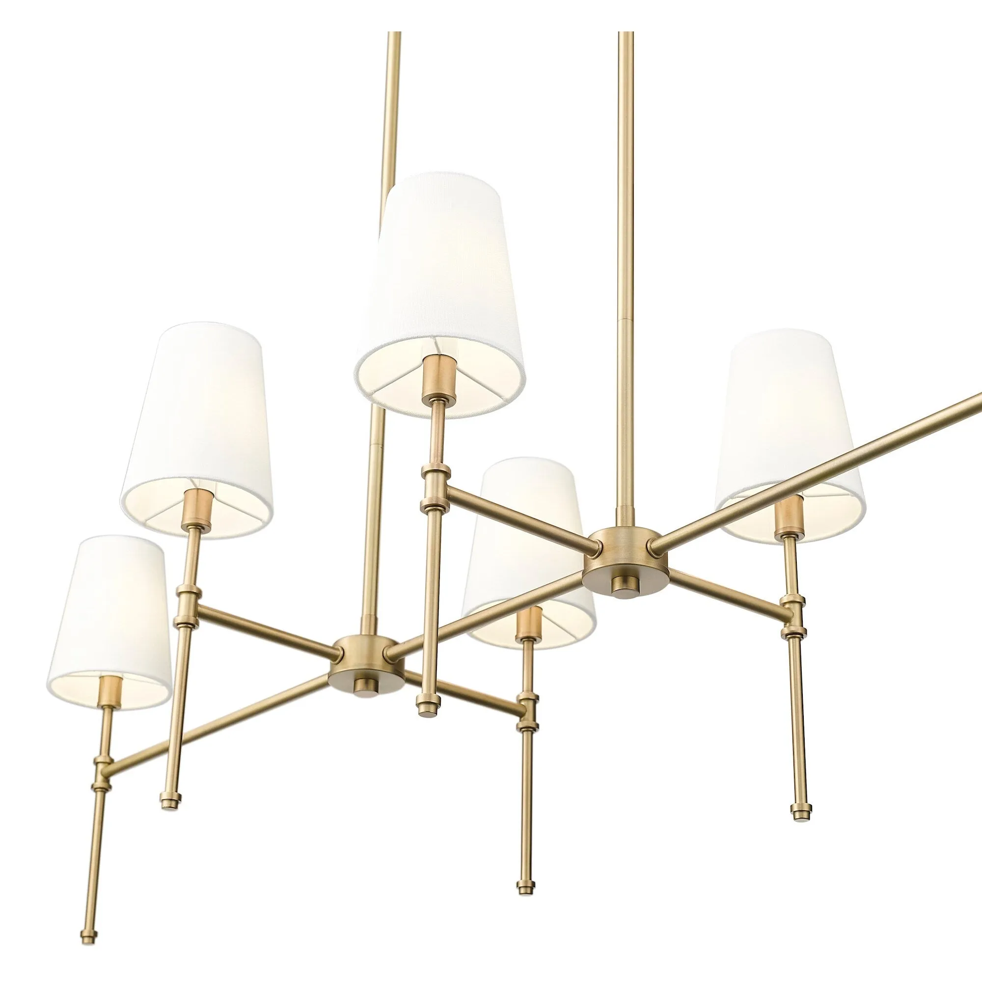 Millennium Lighting 16506 Adorra 6 Light 48 Wide Linear Chandelier