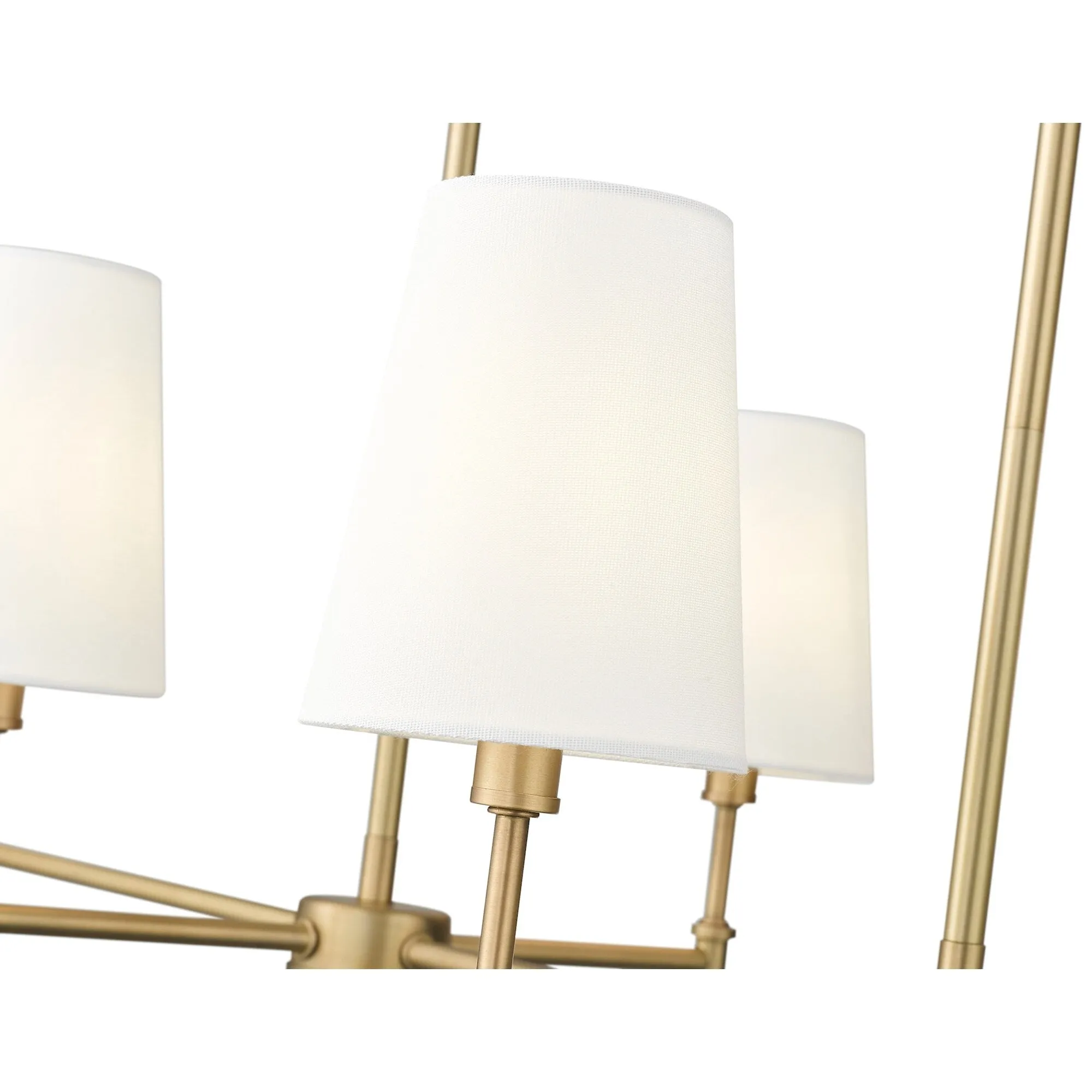 Millennium Lighting 16506 Adorra 6 Light 48 Wide Linear Chandelier